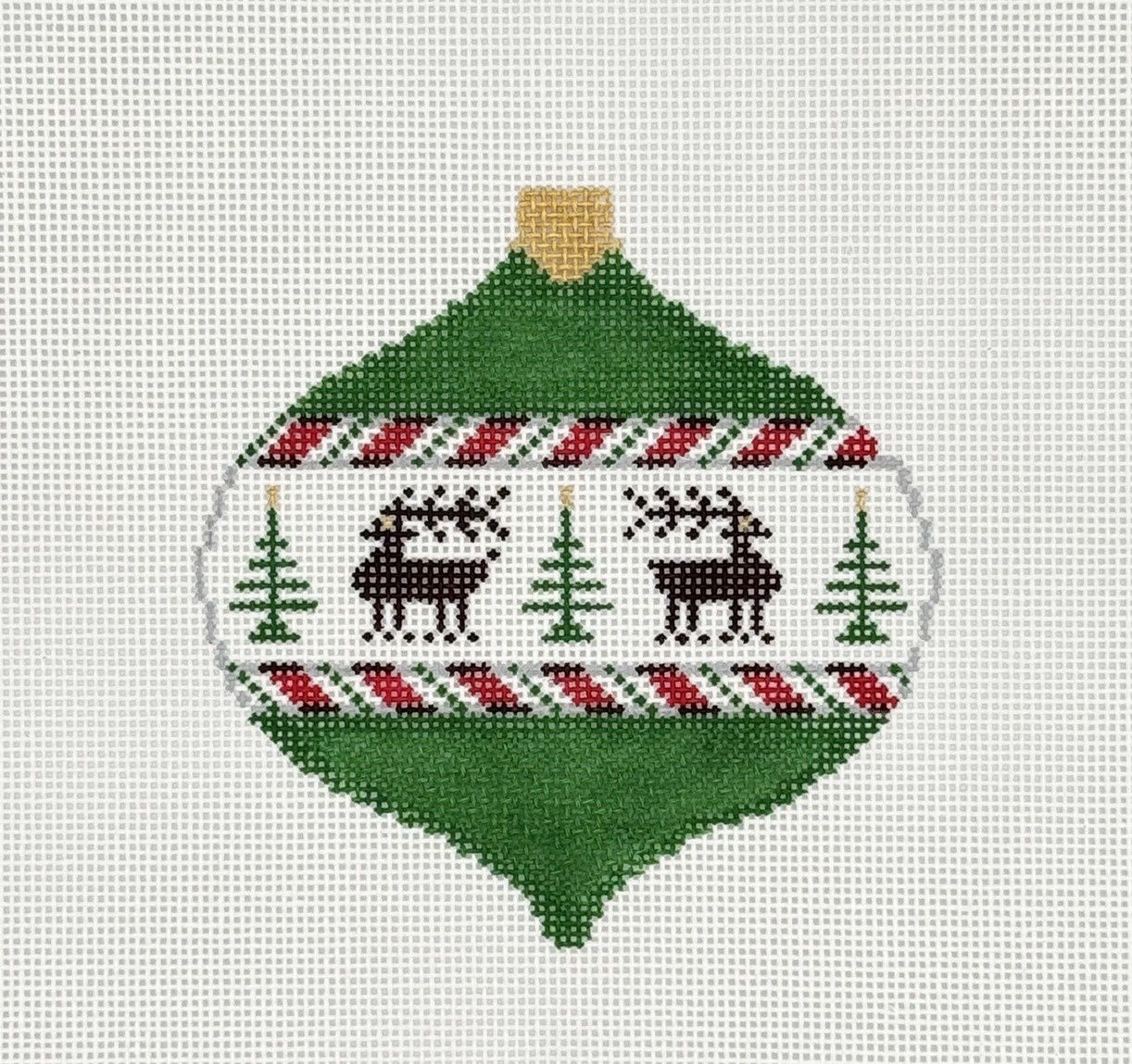 Christmas Ball With Reindeer