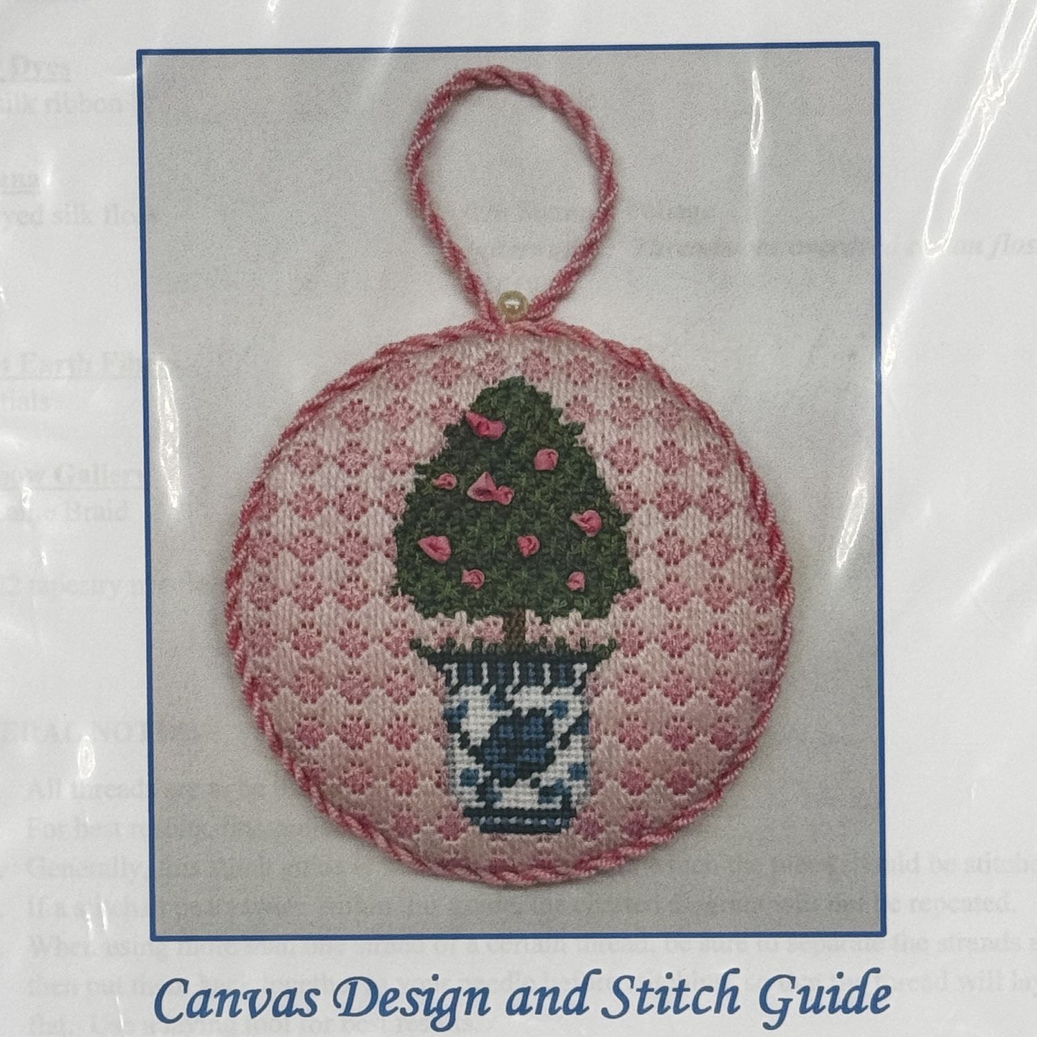 Summer Topiary W/Stitch Guide