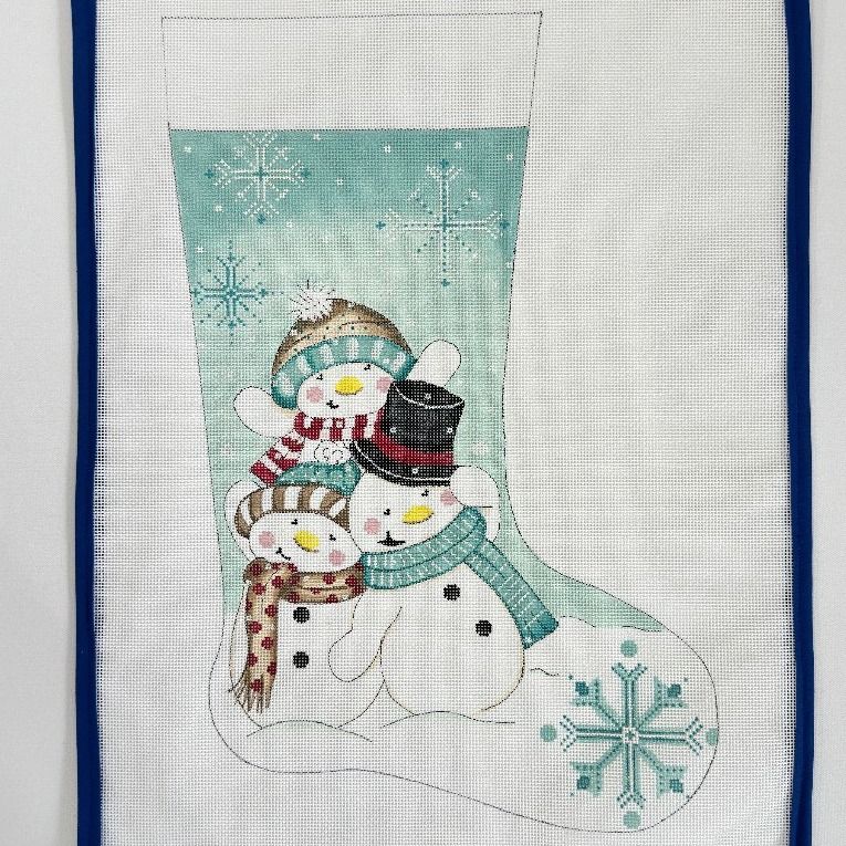 3 Little Snowmen Stocking
