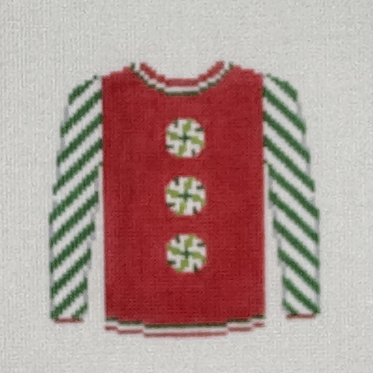 Peppermints On Sweater