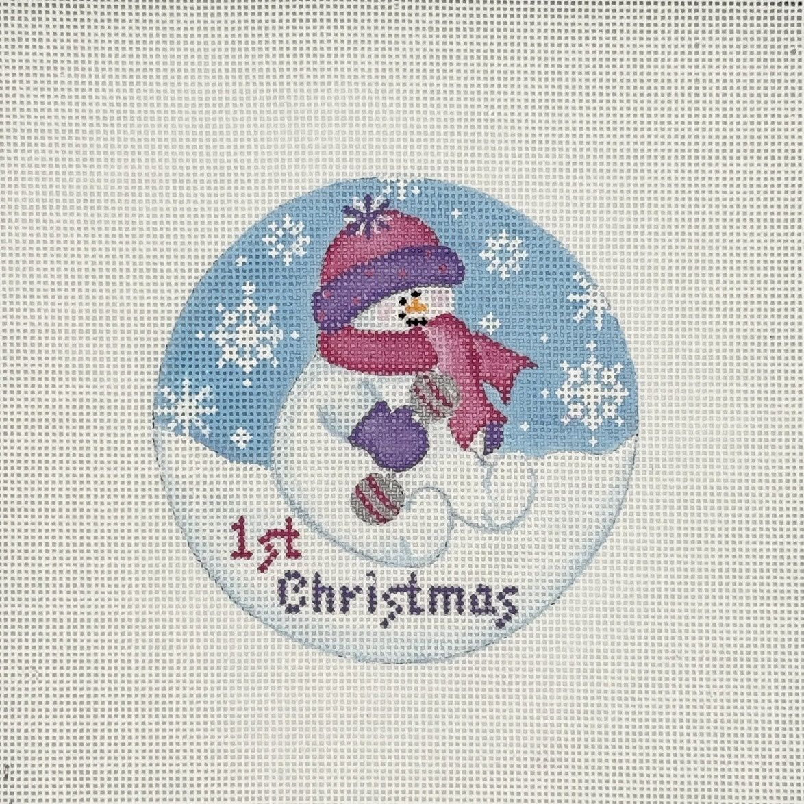 Baby's 1st Christmas Snowman