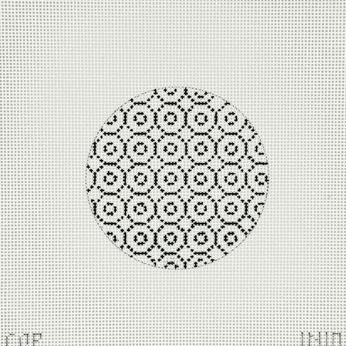 Black &amp; White Swirl Insert