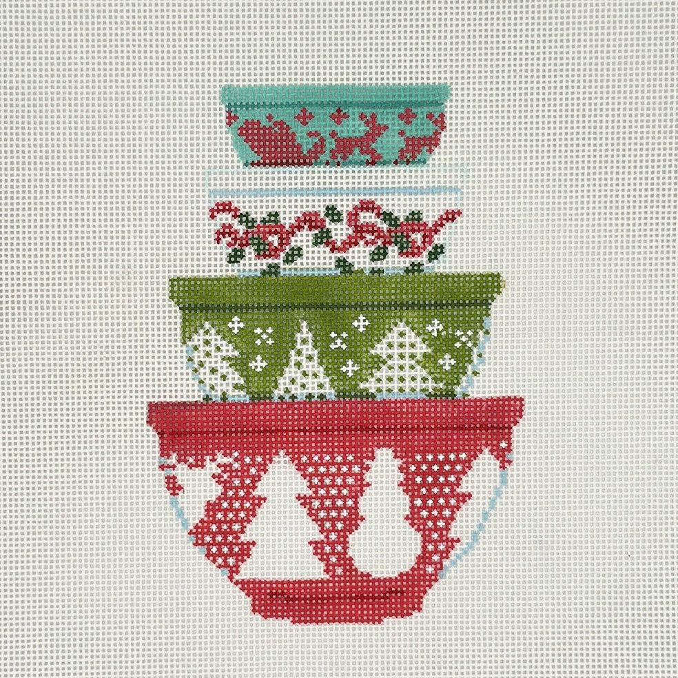 Vintage Bowls - Christmas