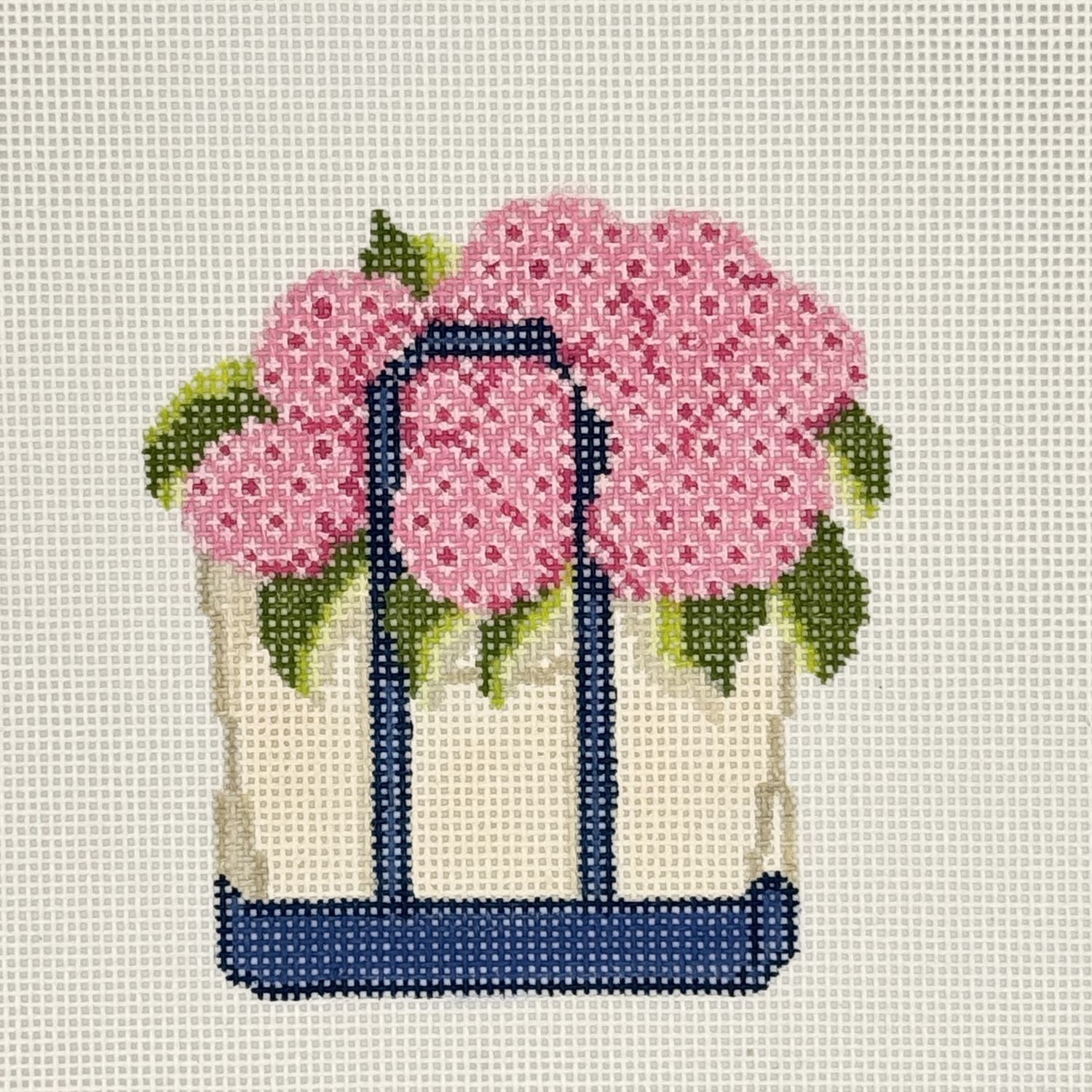 Blooming Hydrangea Tote - Pink