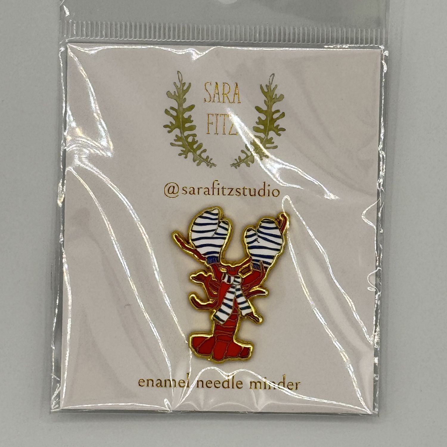 Cozy Lobster Needleminder