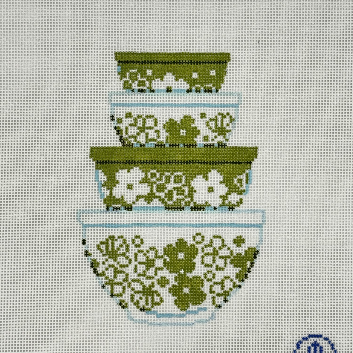 Vintage Bowls -Gooseberry Print