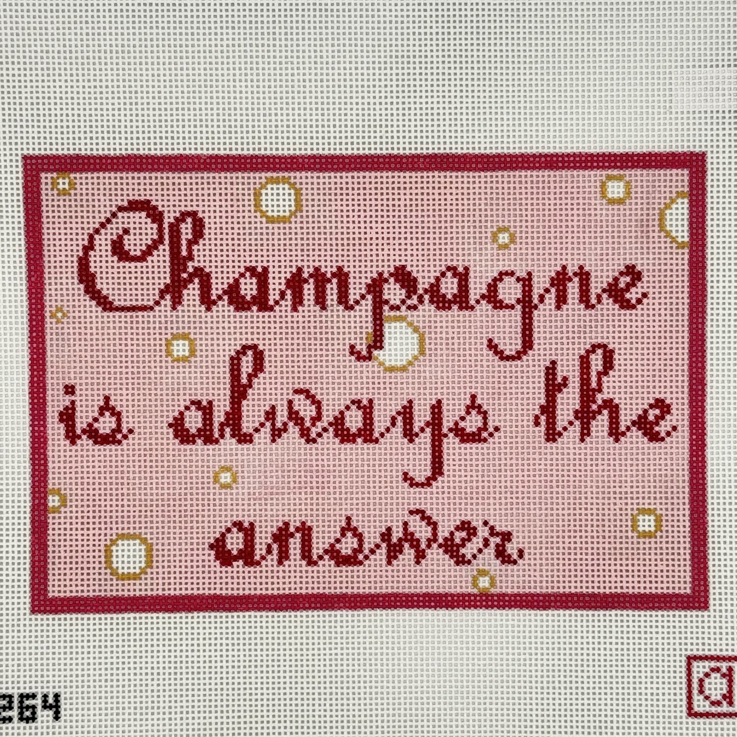 Champagne is Always the Answere