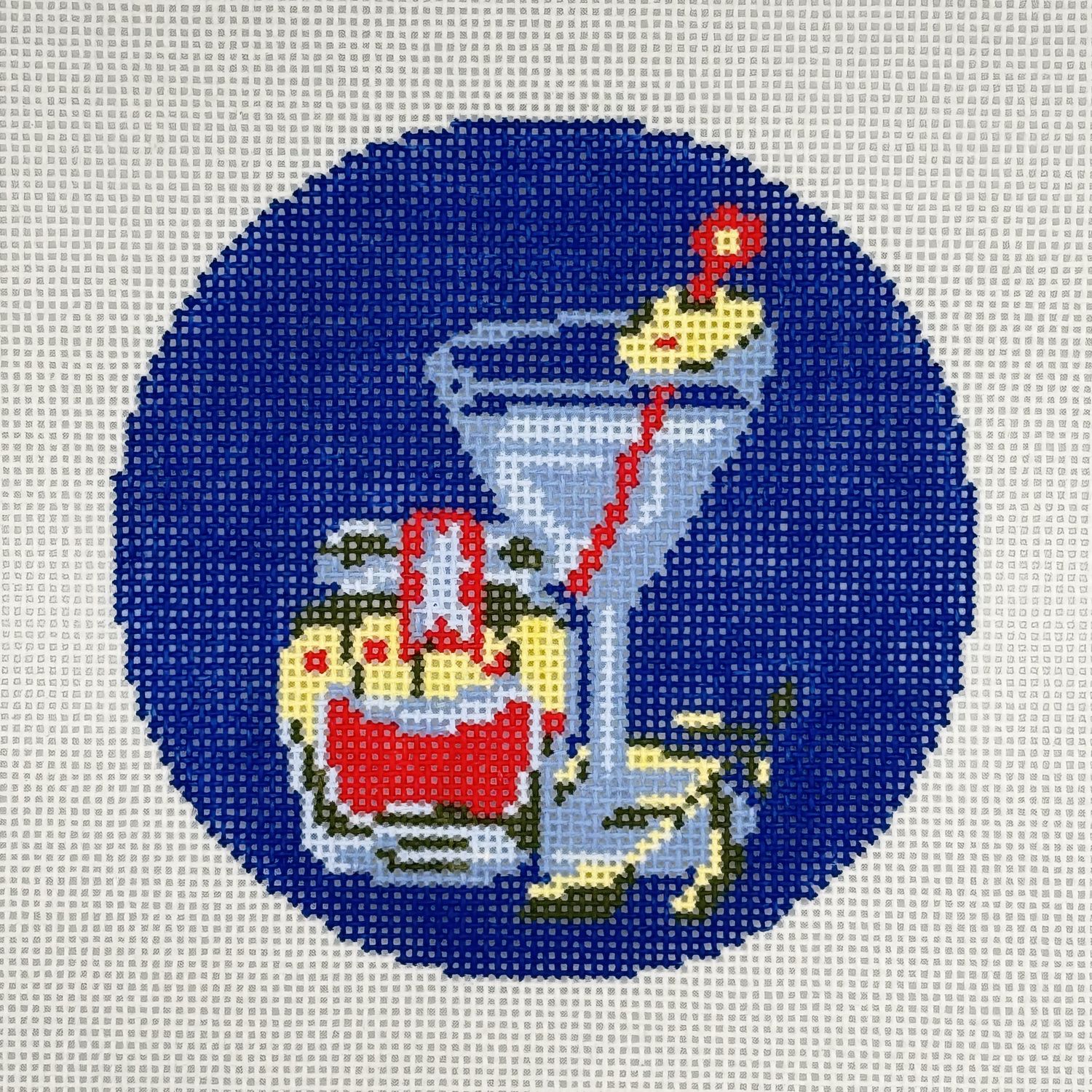 Martini with Olive Jar