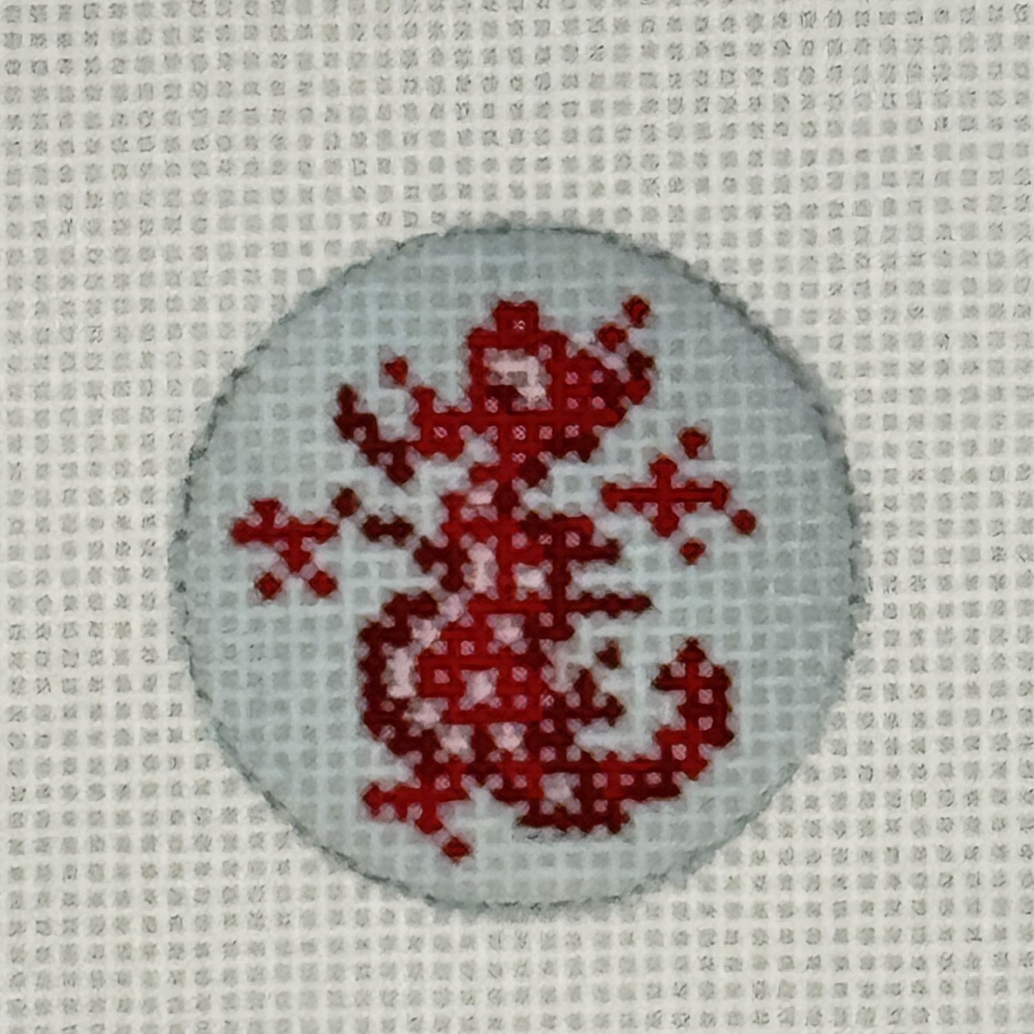 Mahj Red Dragon Key Fob