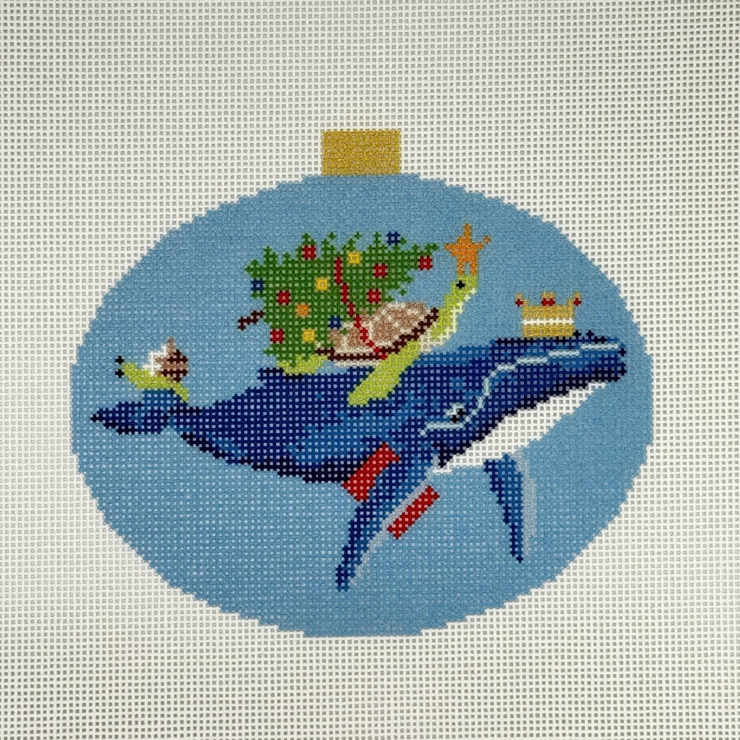 Whale w/Turtle