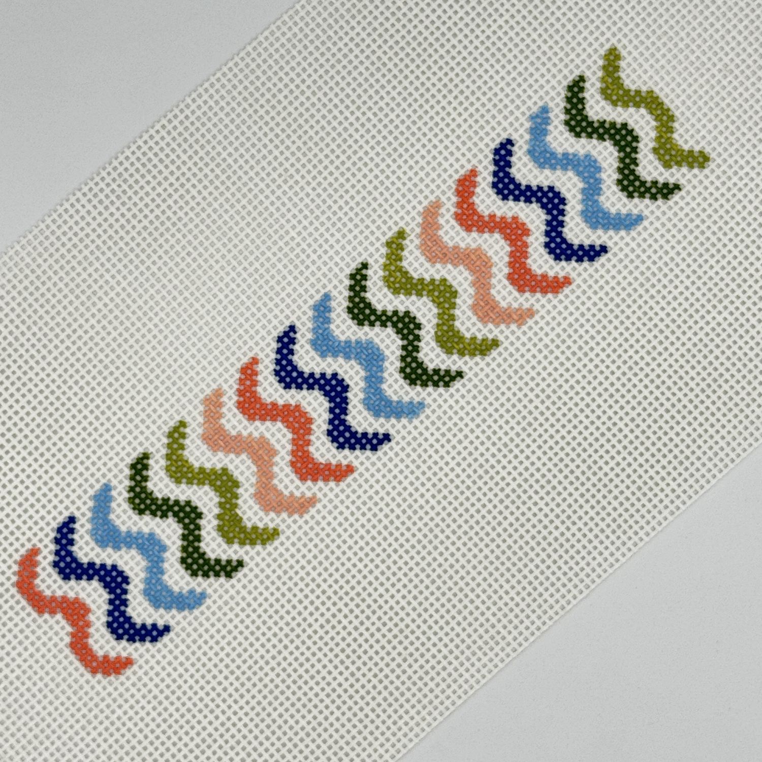 Rainbow Squiggle Fob