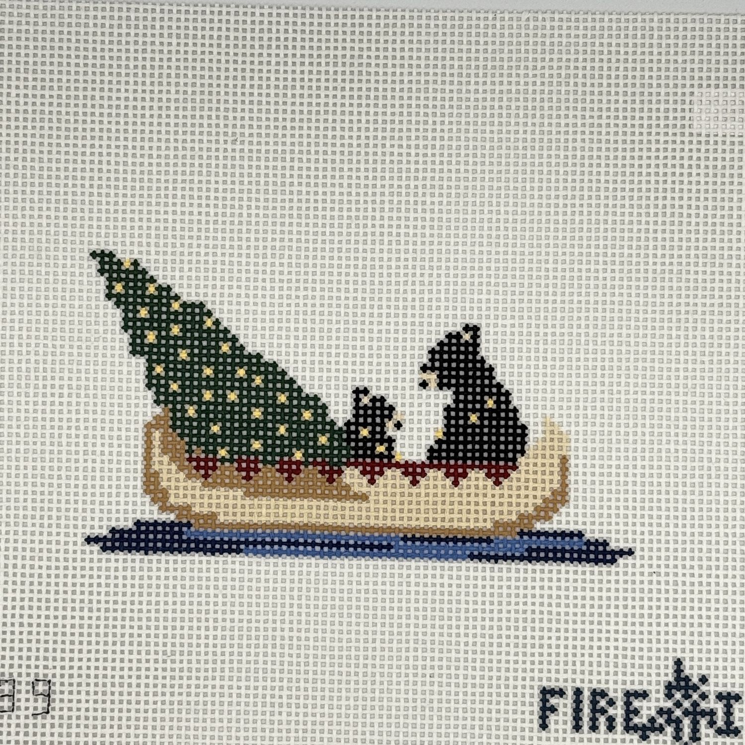 Bear in Canoe