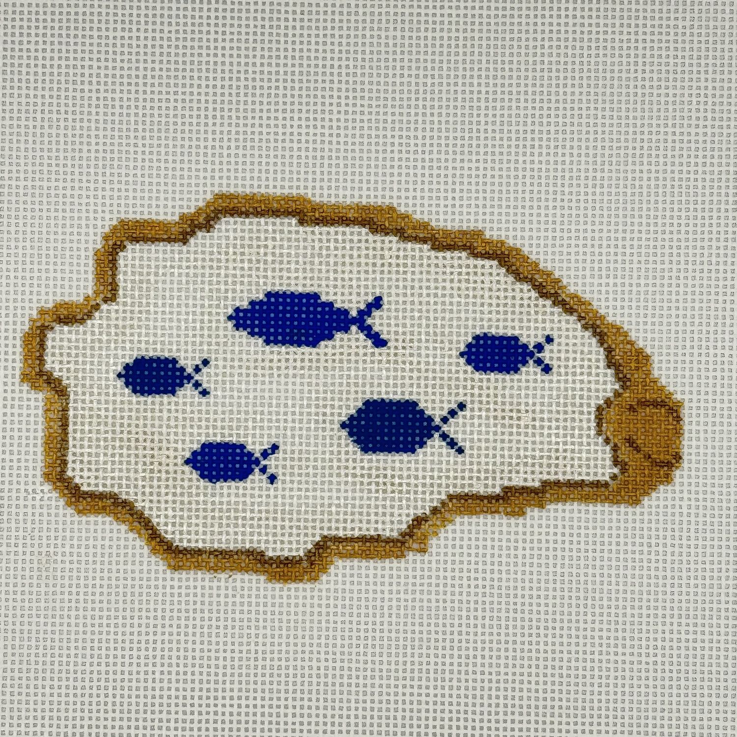 School of Fish Oyster Shell