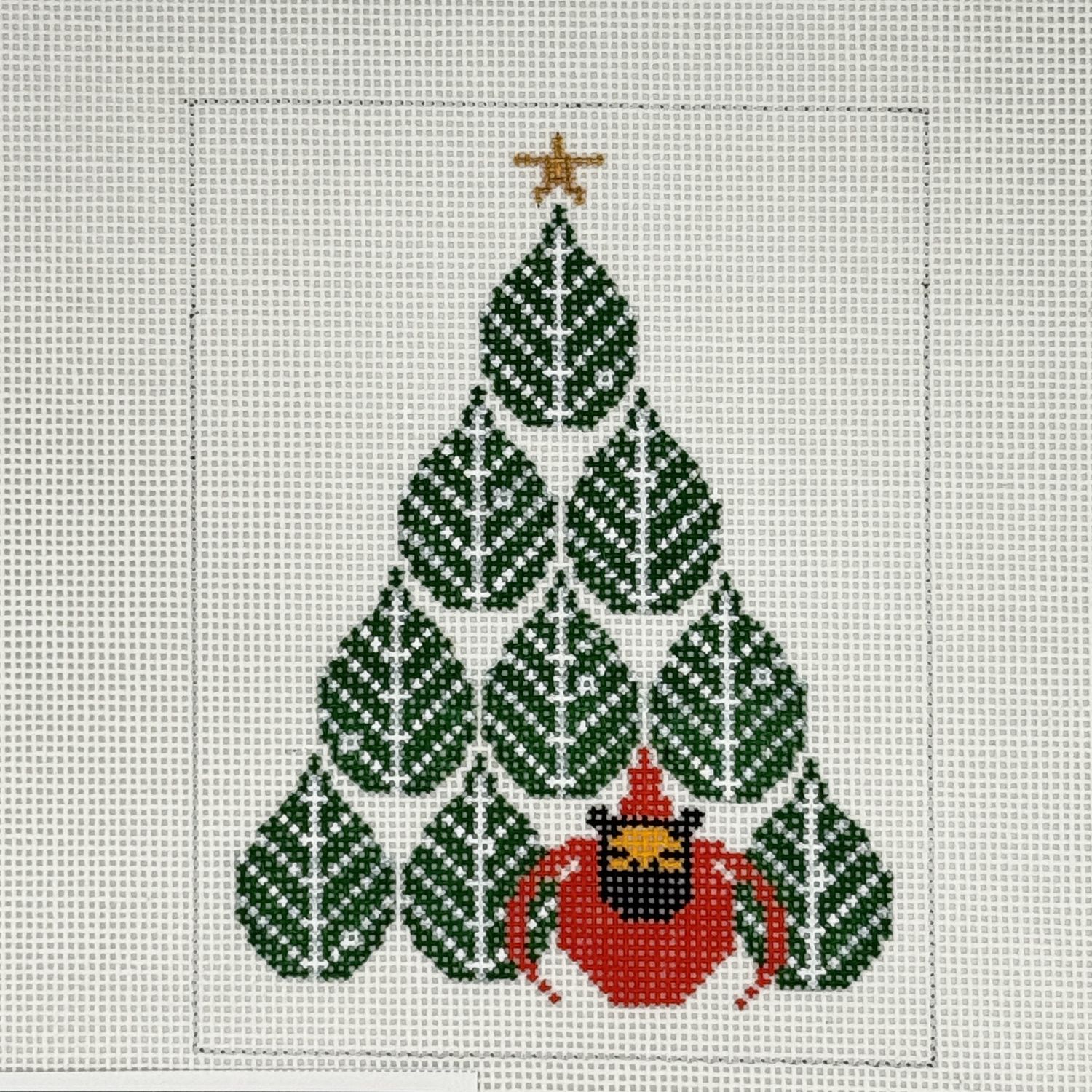 Cardinal Christmas Tree