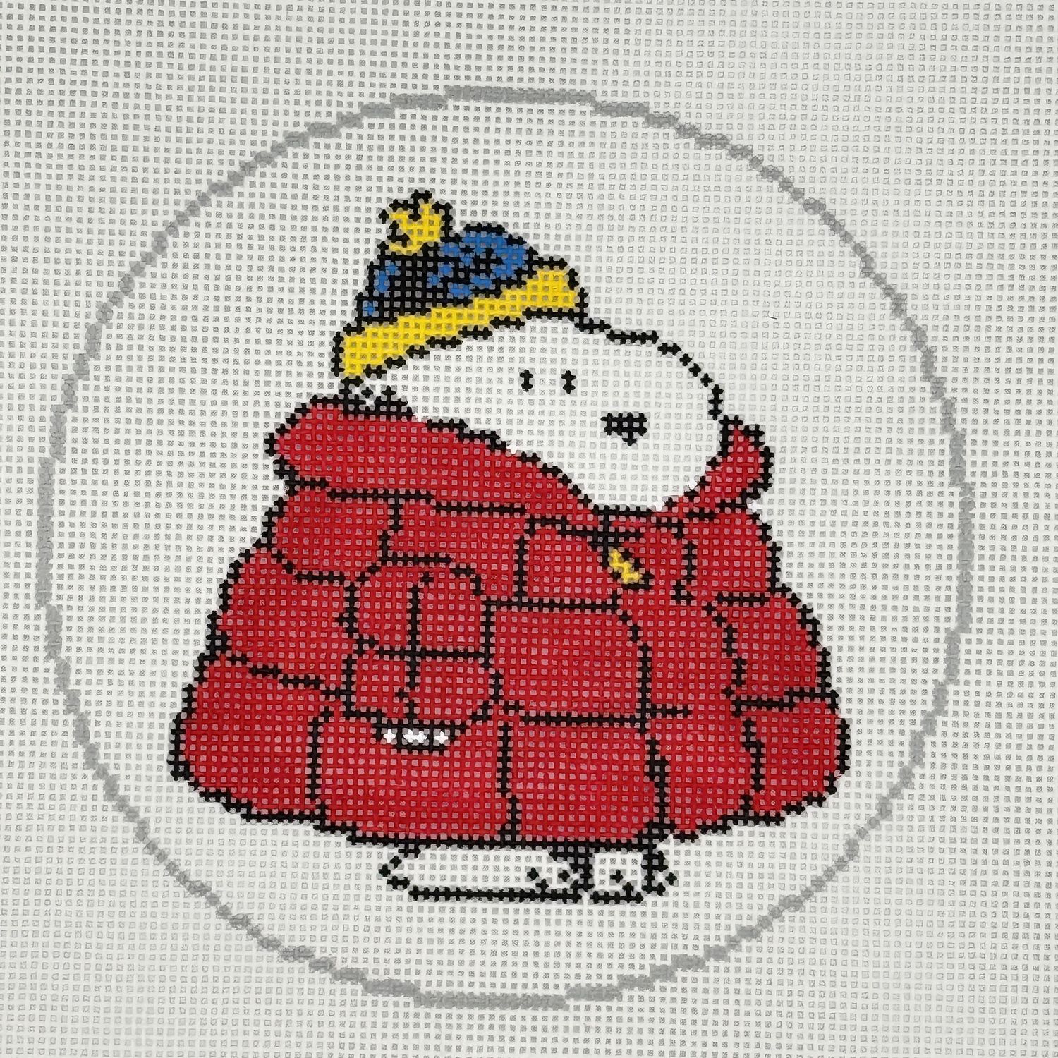 Snoopy in Red Puffer