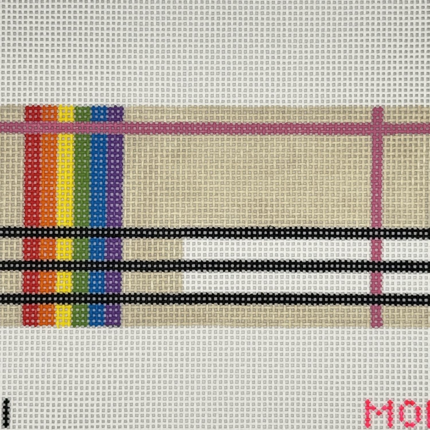 Rainbow Plaid insert