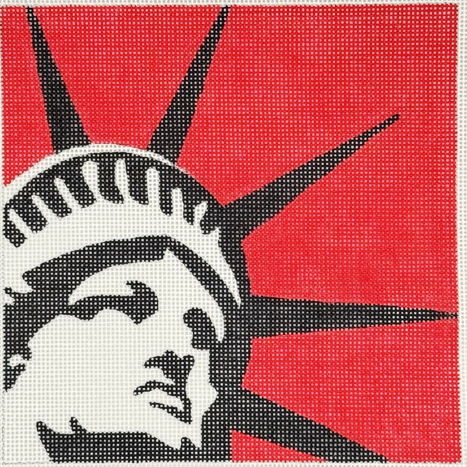 Statue of Liberty - Black/Red/White