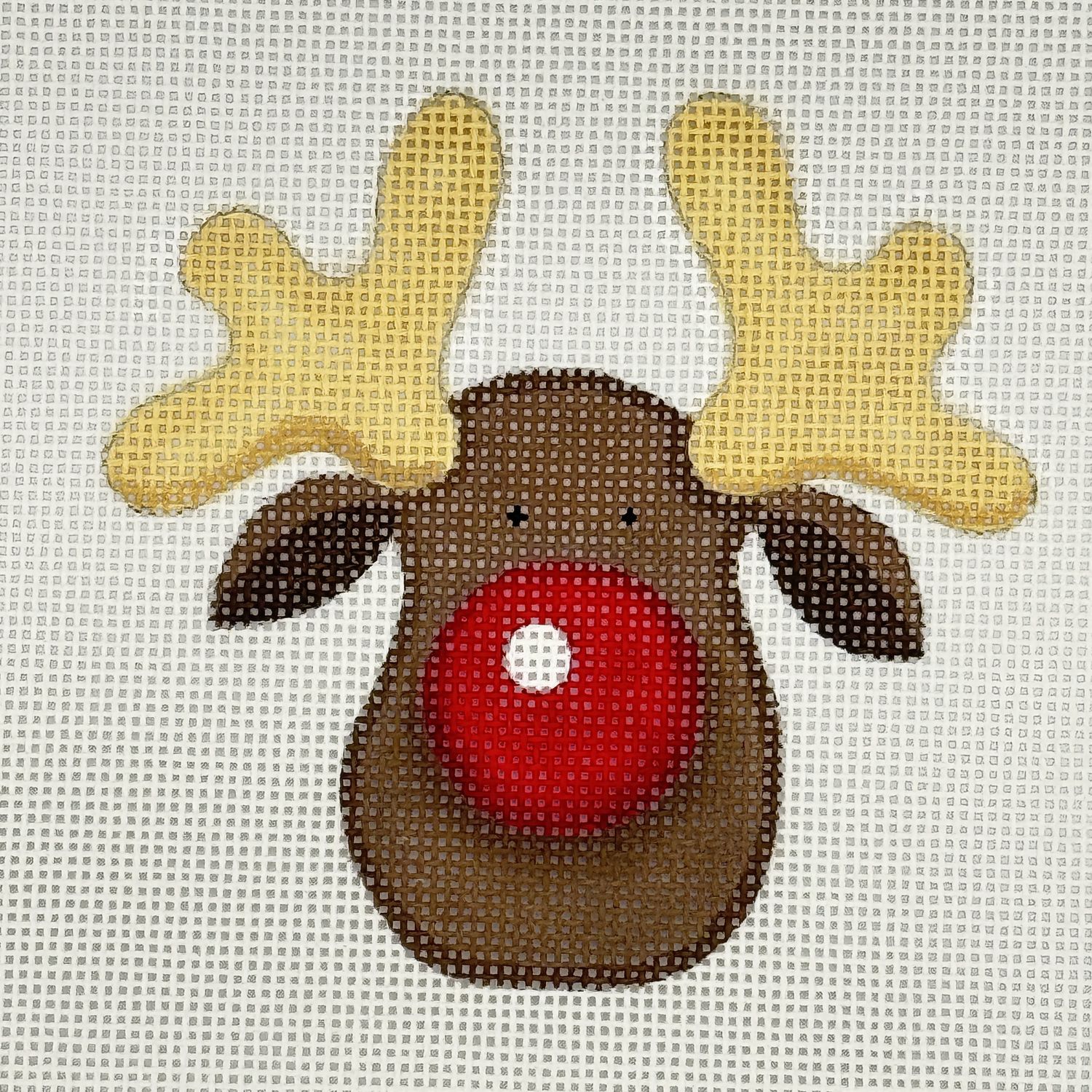 Reindeer Face Orn