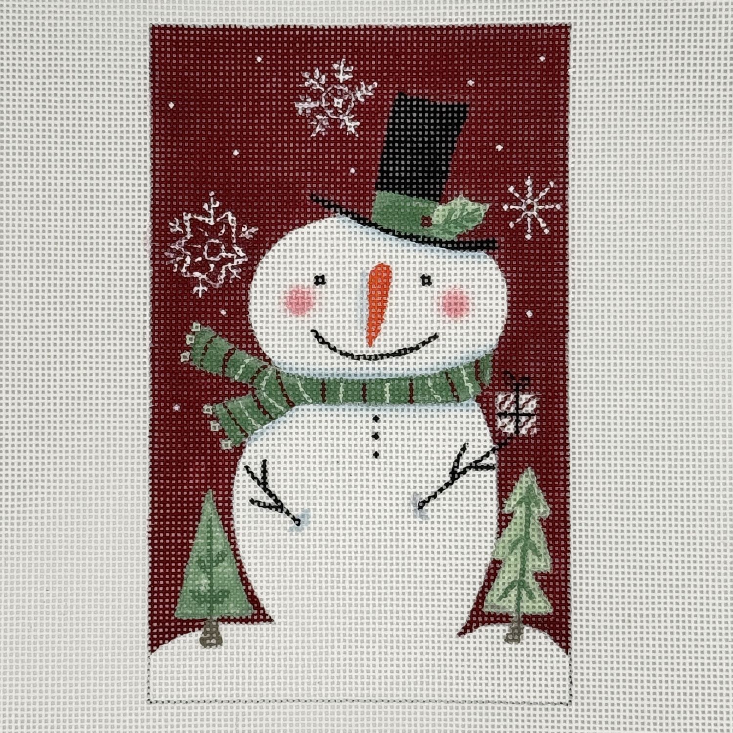 Snowman in the Snow