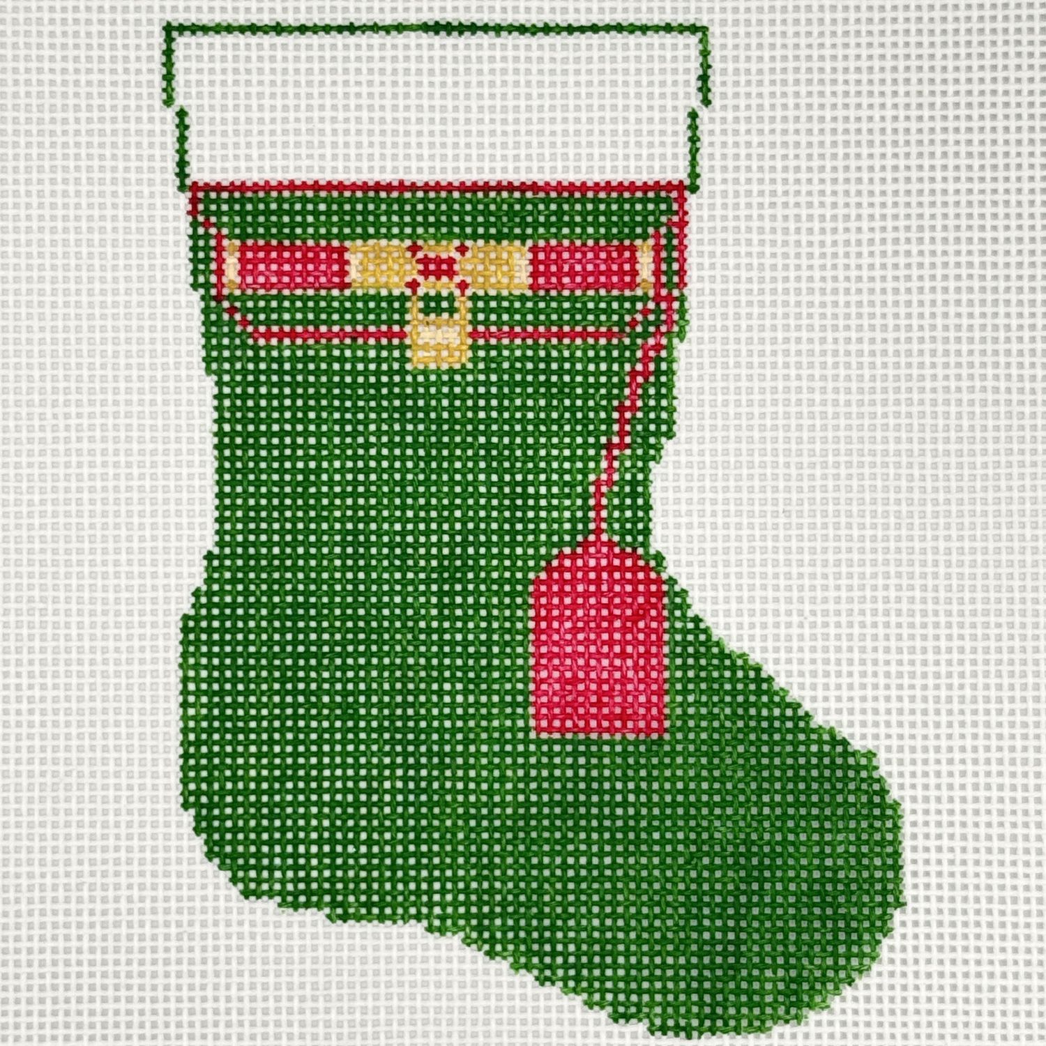 "Leather" Mini Stocking