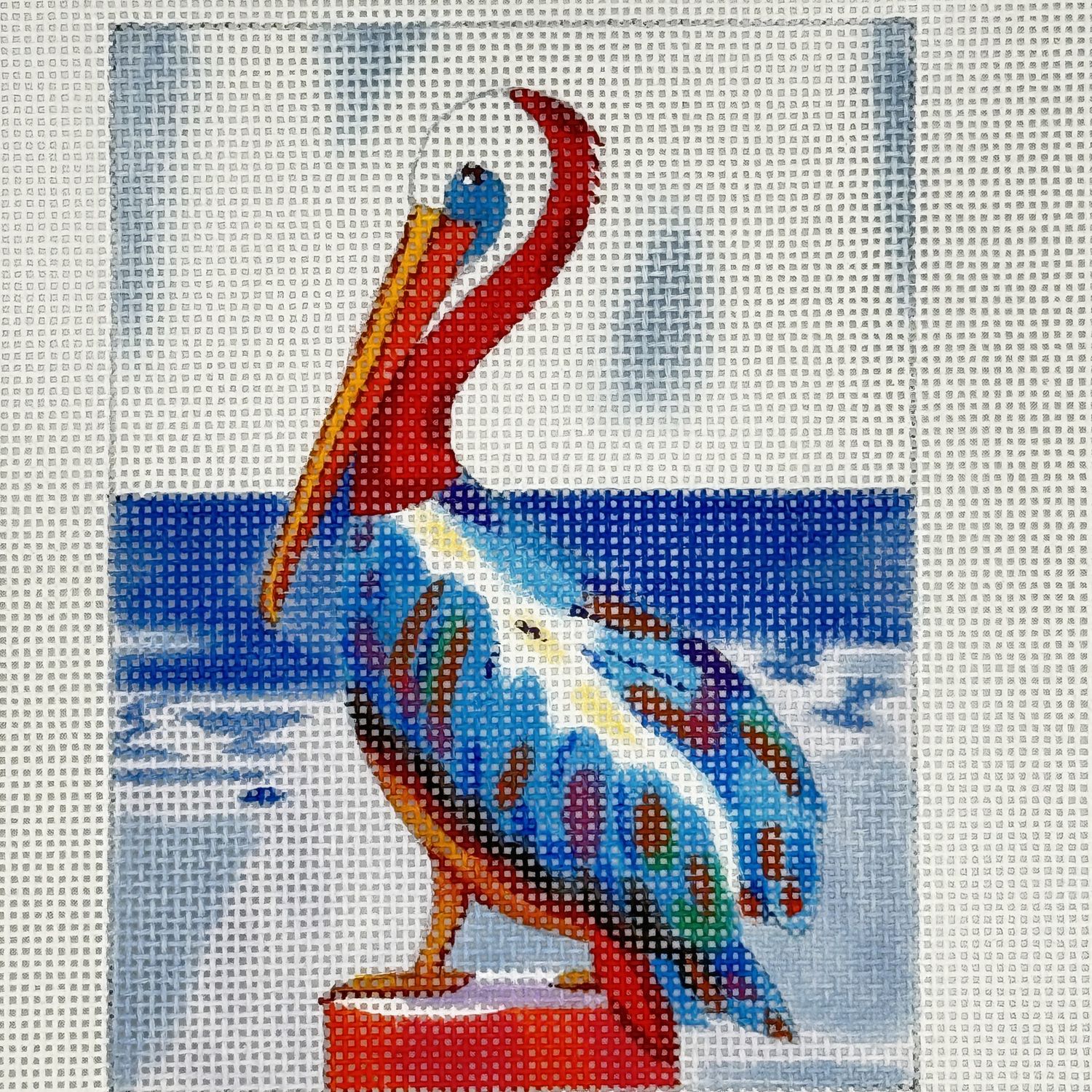 Pelican Blue Belly