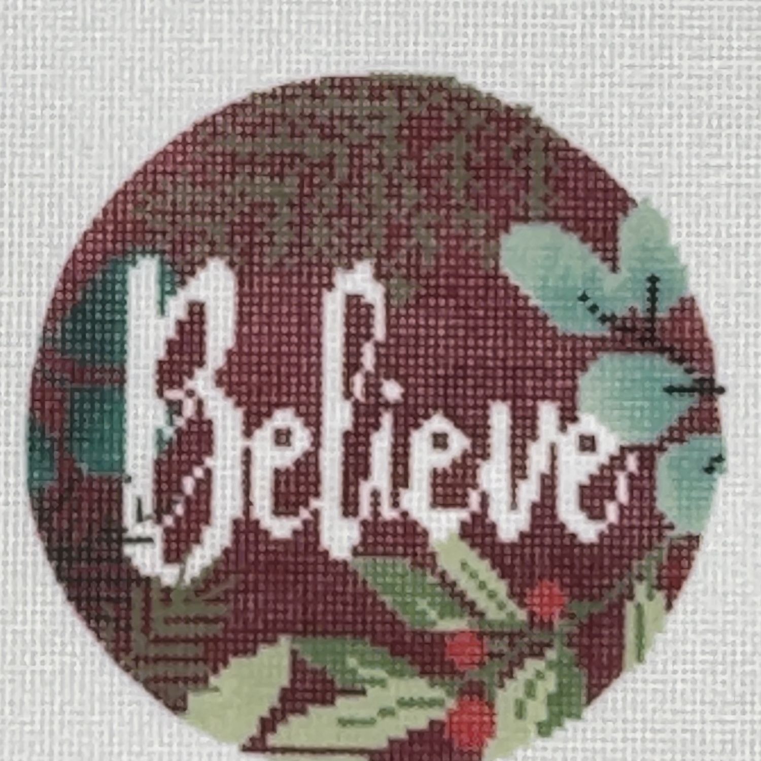 Botanical Believe on Red