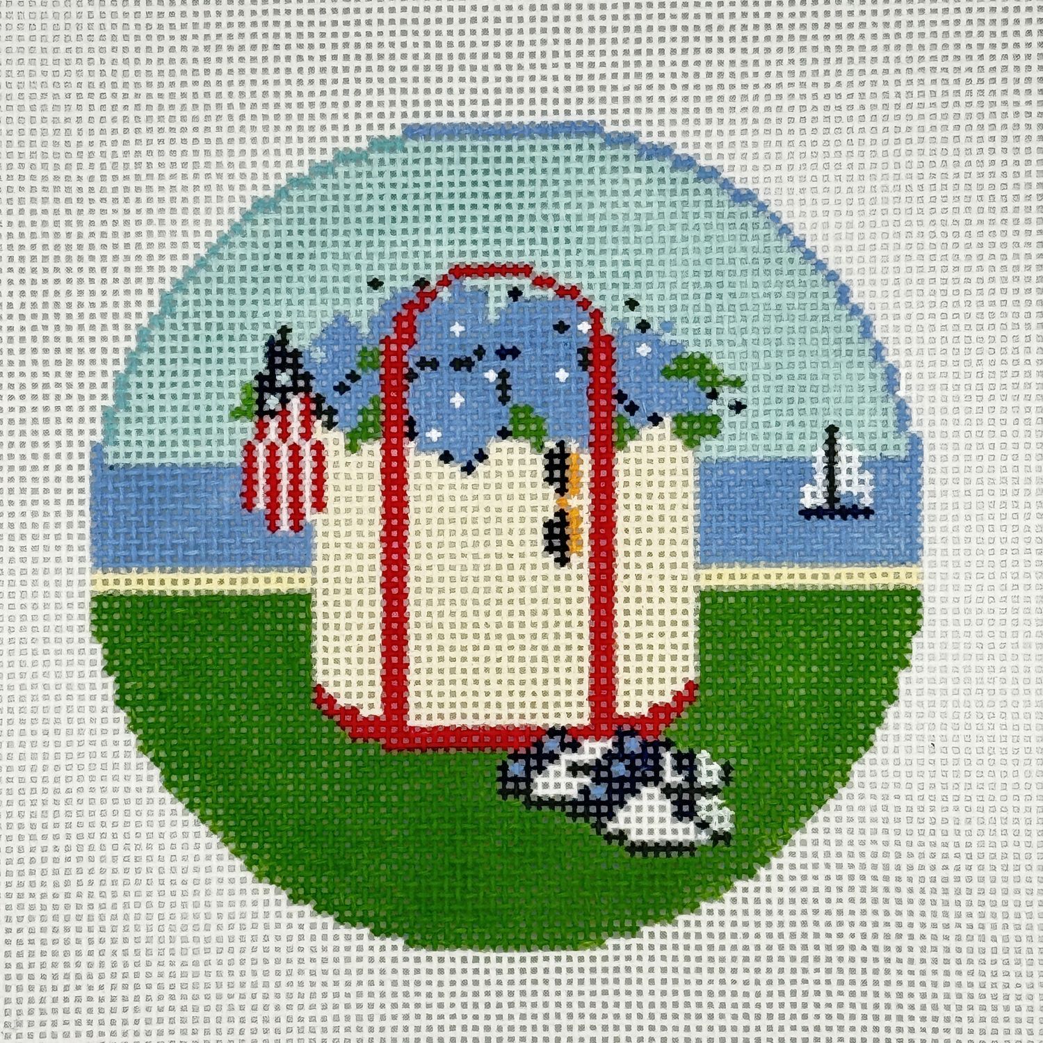 Patriotic Tote Bag w/Stitch Guide