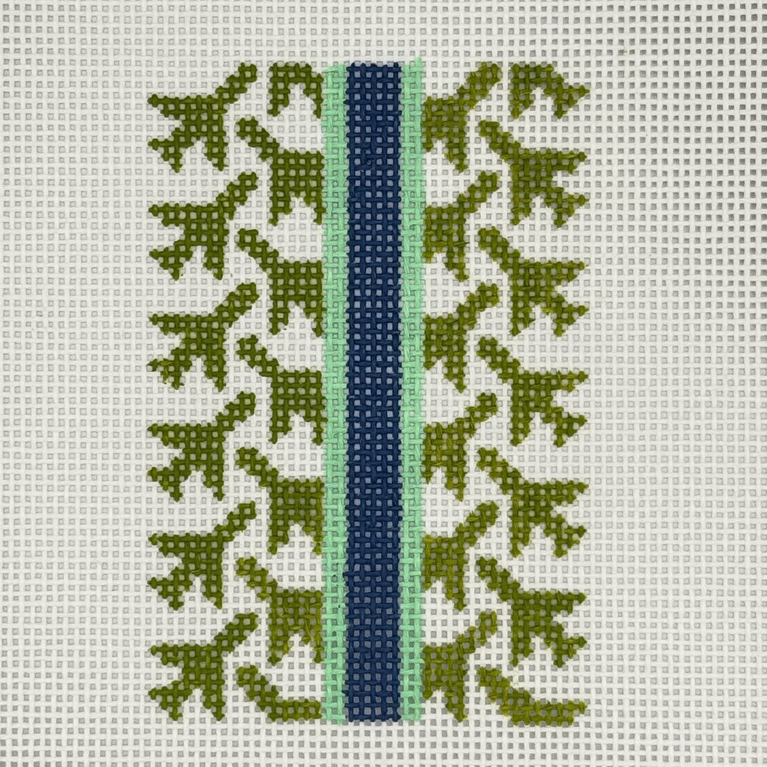 Airplane Houndstooth Green