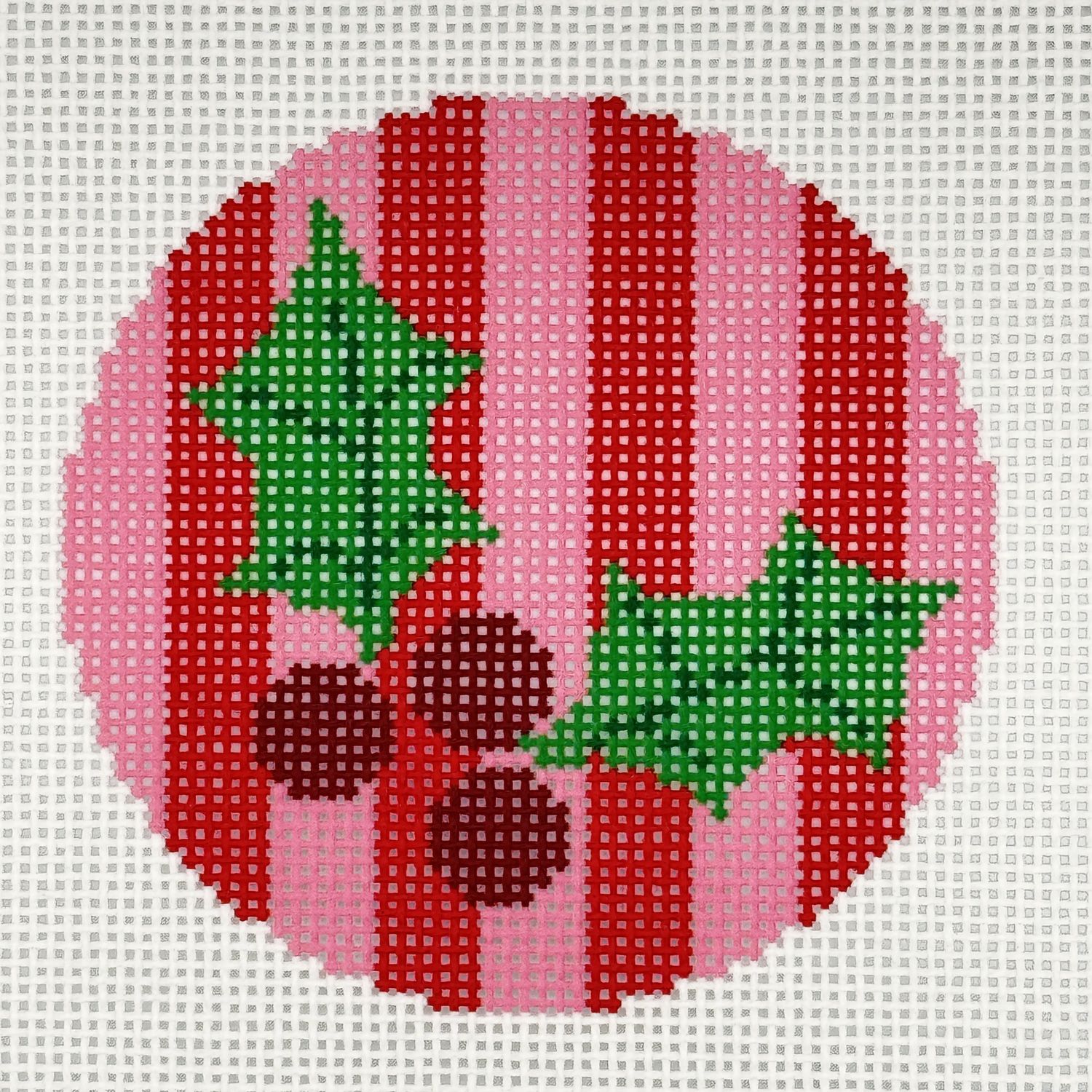 Holly - Pink &amp; Red Round