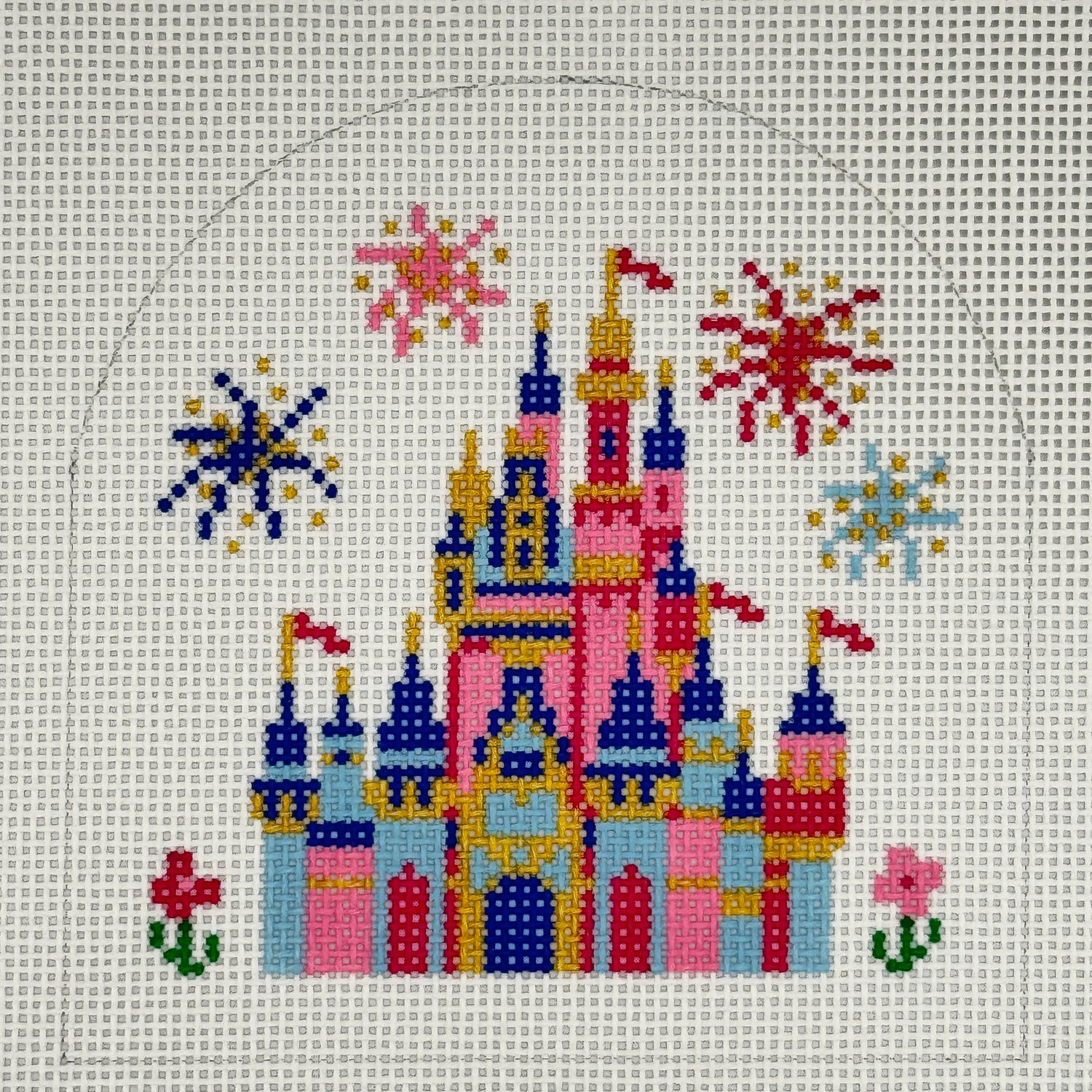 Spring Sand Castle Snowglobe