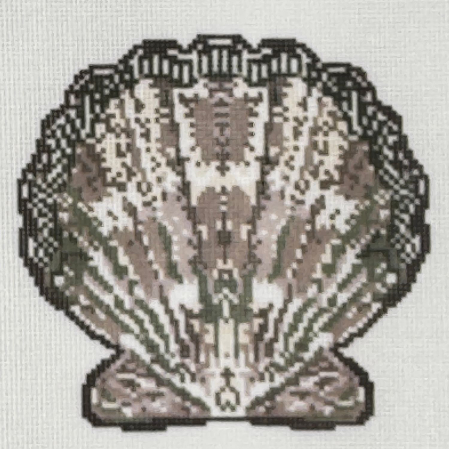 Scallop Orn. Brown