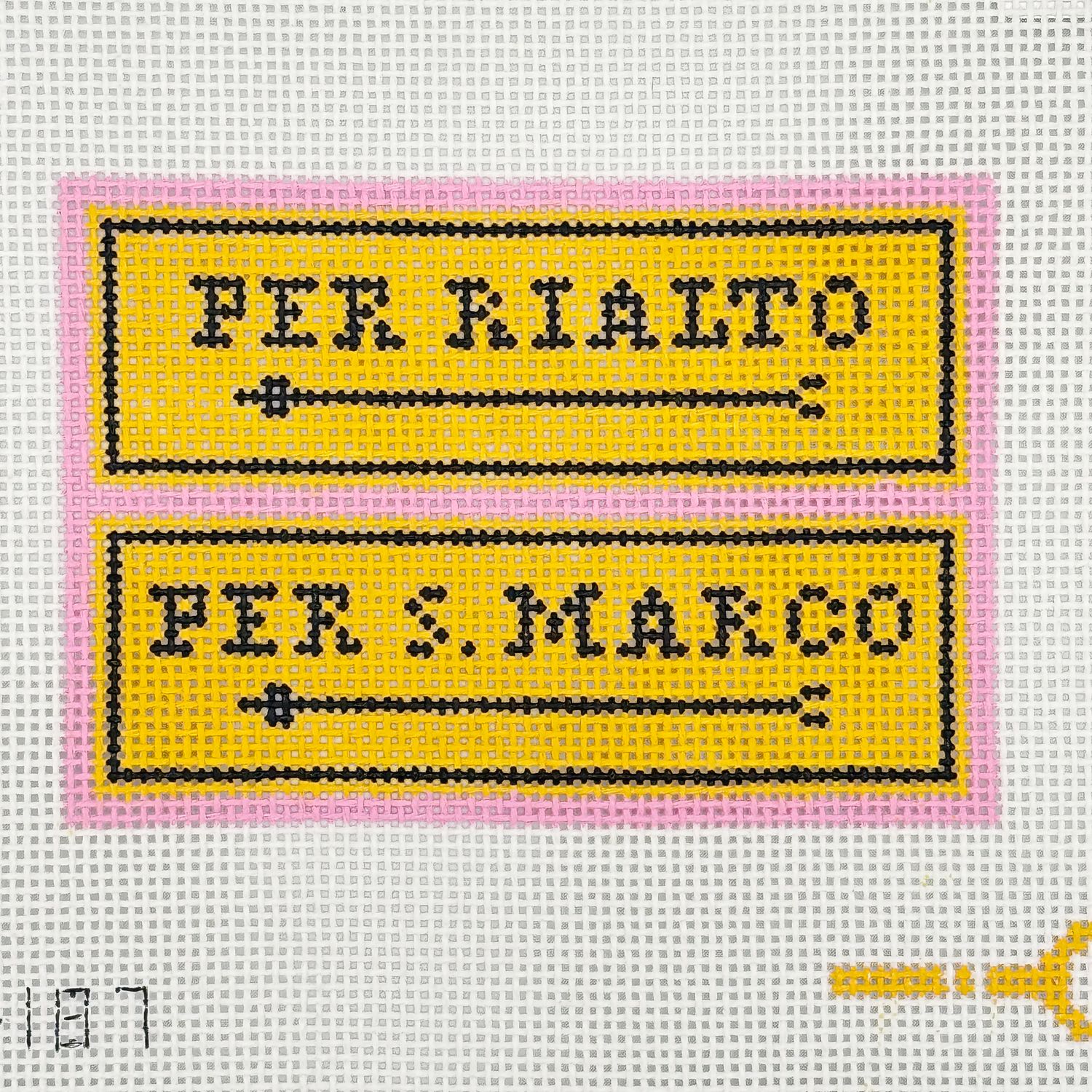 Venice Street Signs