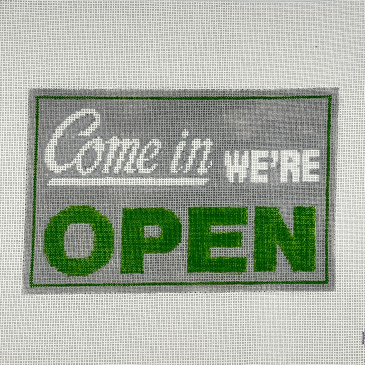 Come in...