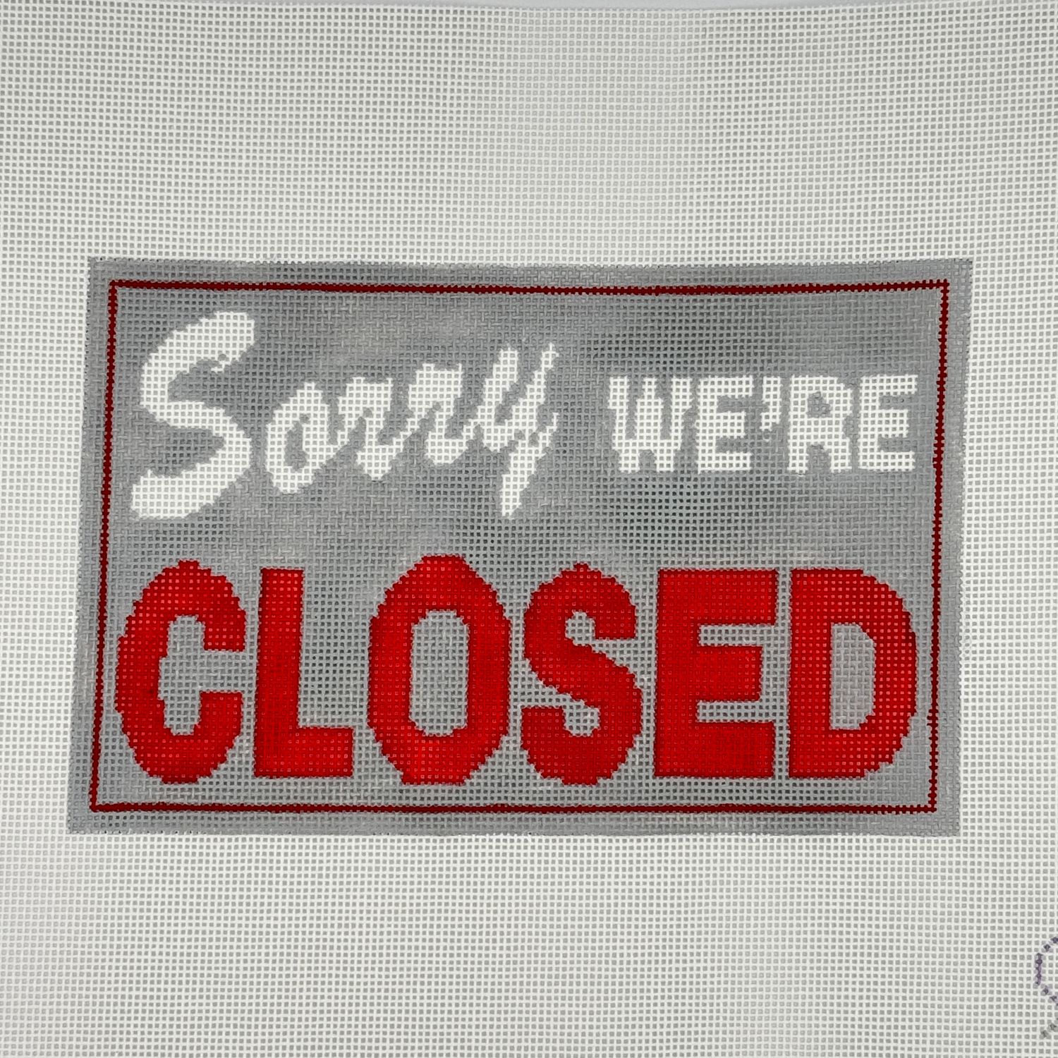 Sorry ...Closed