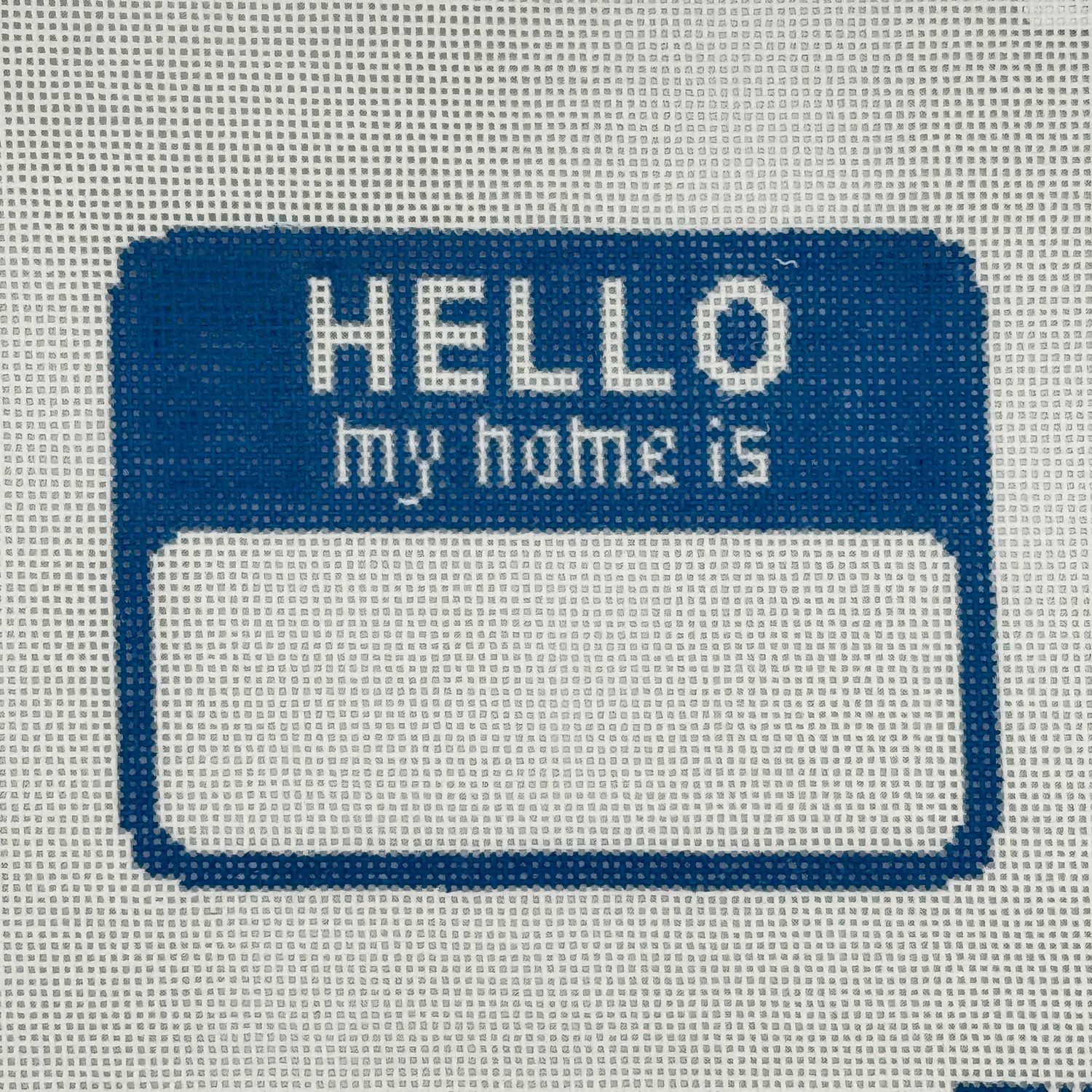 Hello my Name - Blue