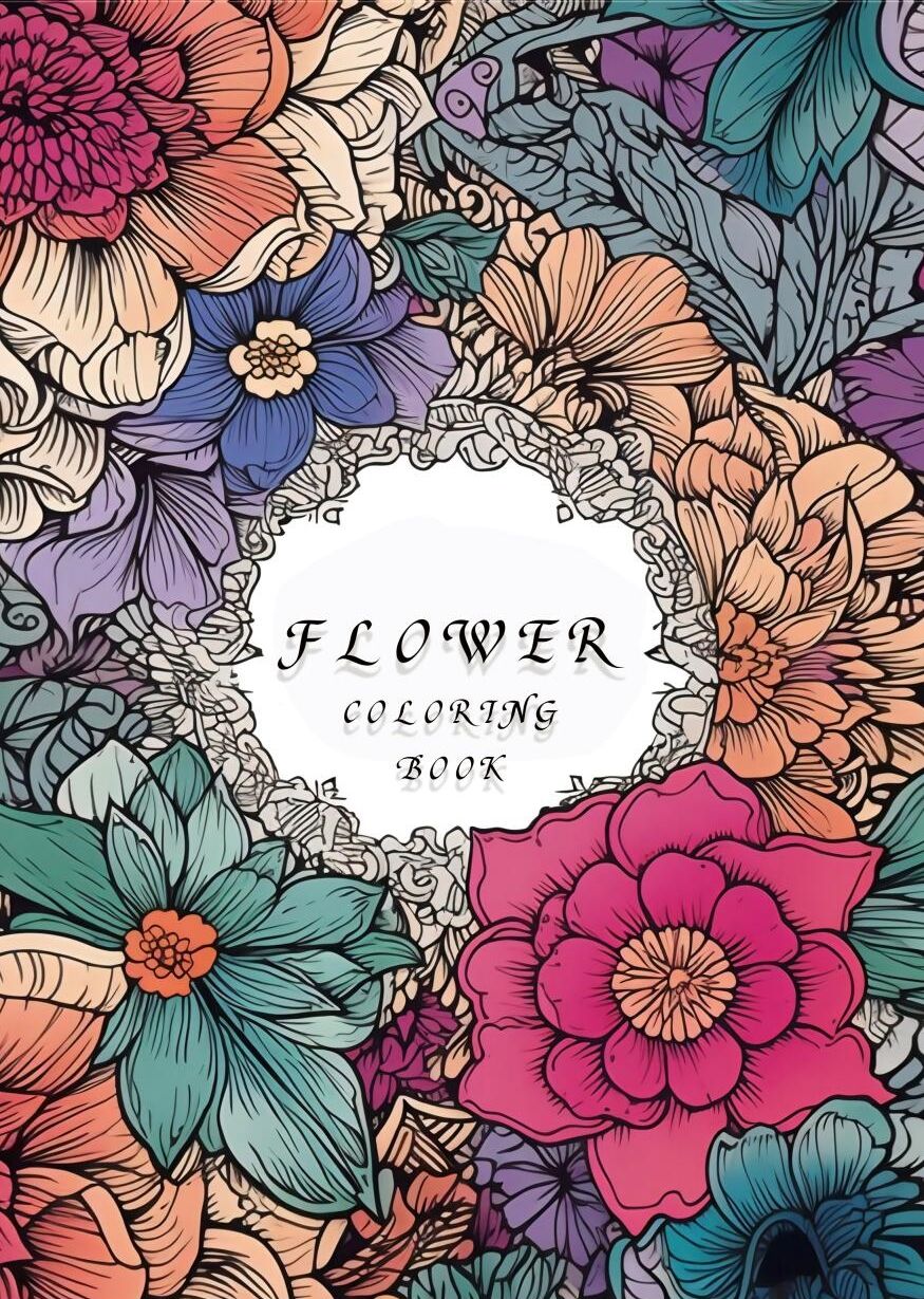 Art Coloring Book Adult Relieve Stress Kill Flower Coloring Graffiti Painting Drawing Art Book Stationerys Book For Adults