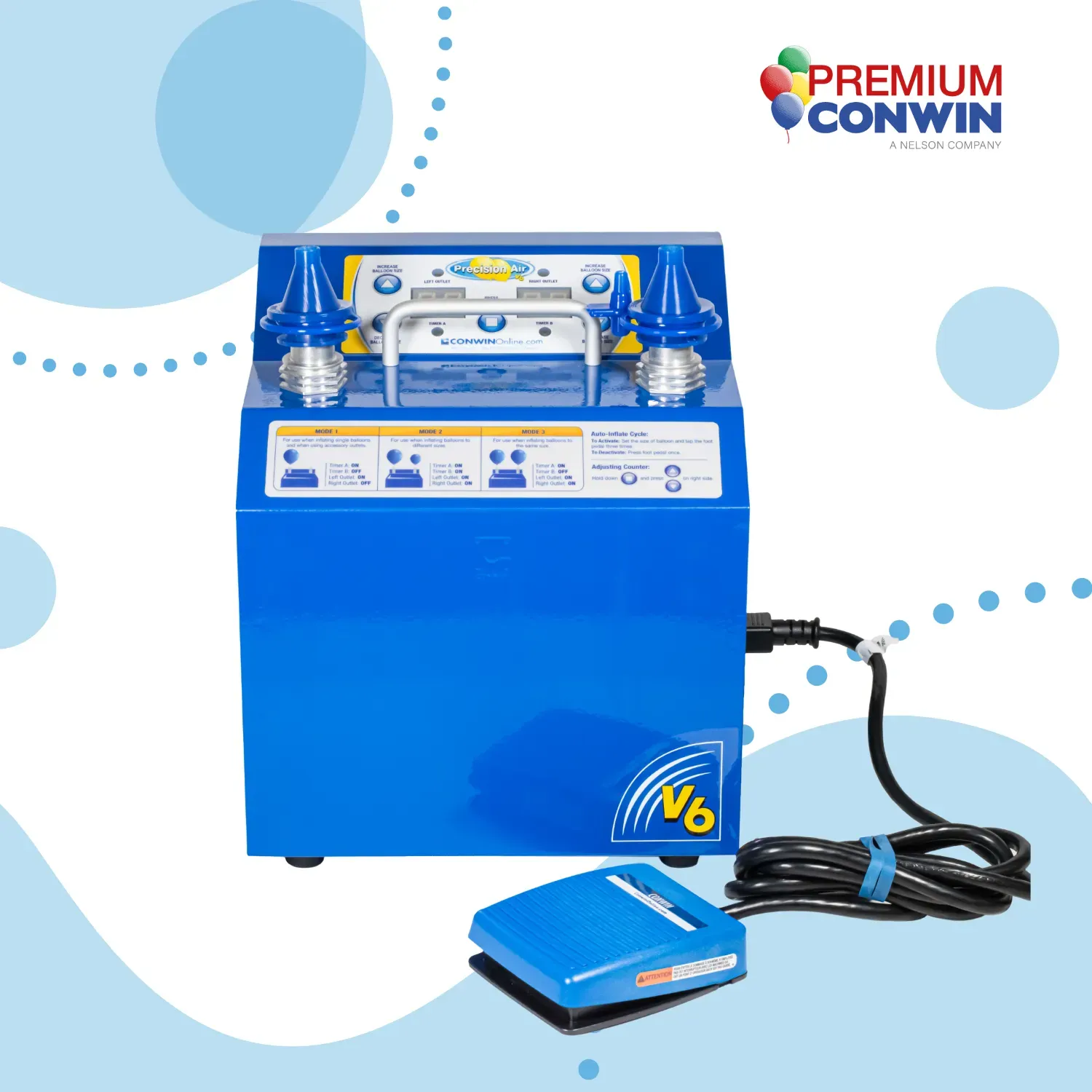 CONWIN Precision Air V6 Inflator