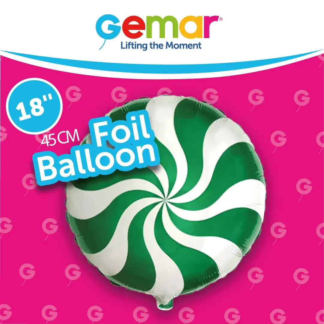 Green Round Candy 174472 18"