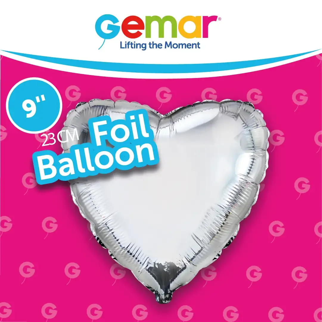 Silvert Heart  173970 9"