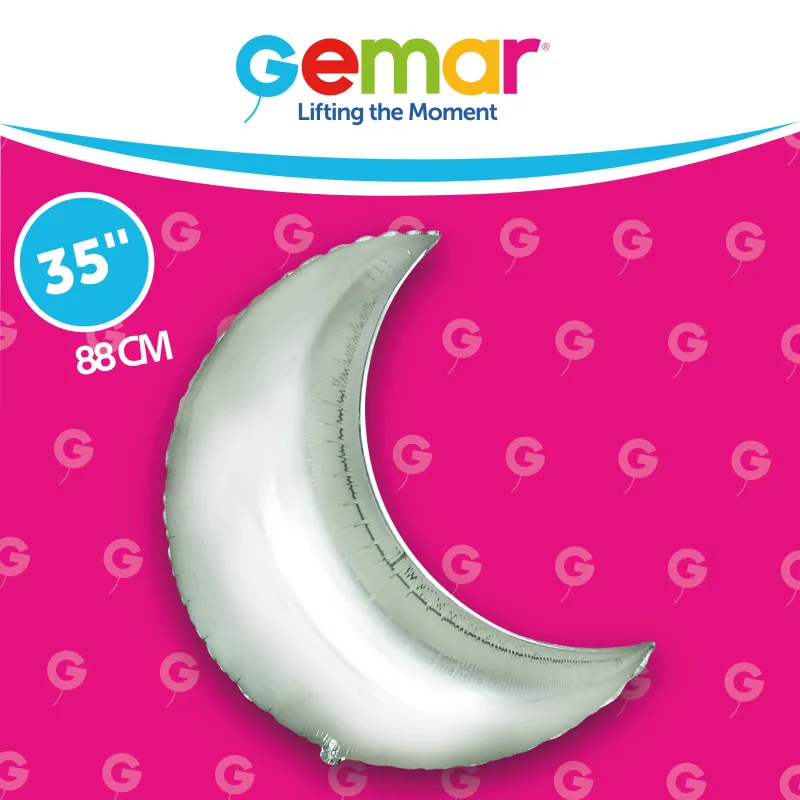 Silver Half Moon 174625 35"
