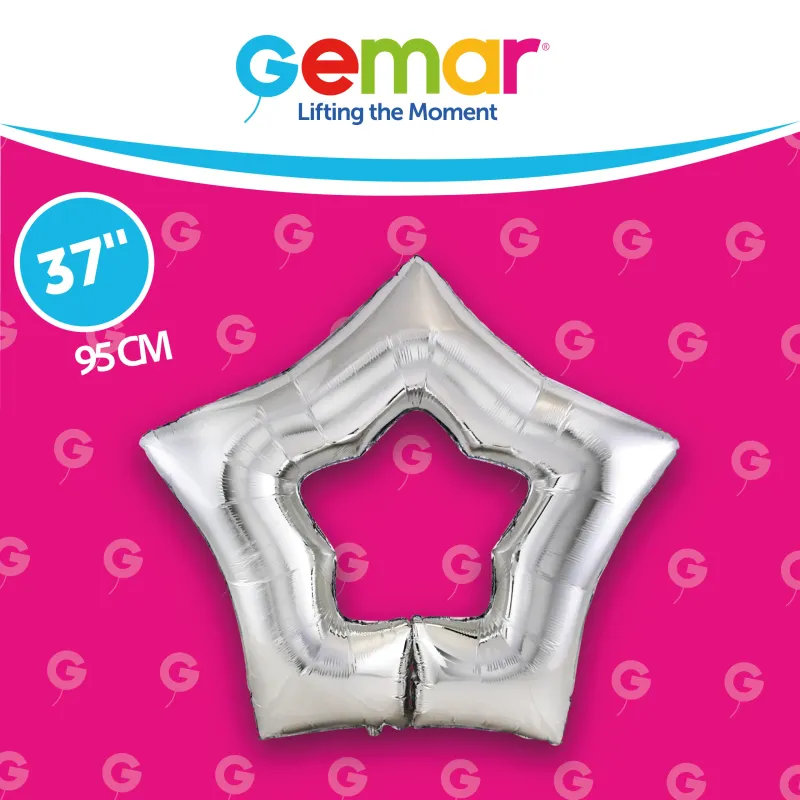 Silver Hole Star 174687 37"