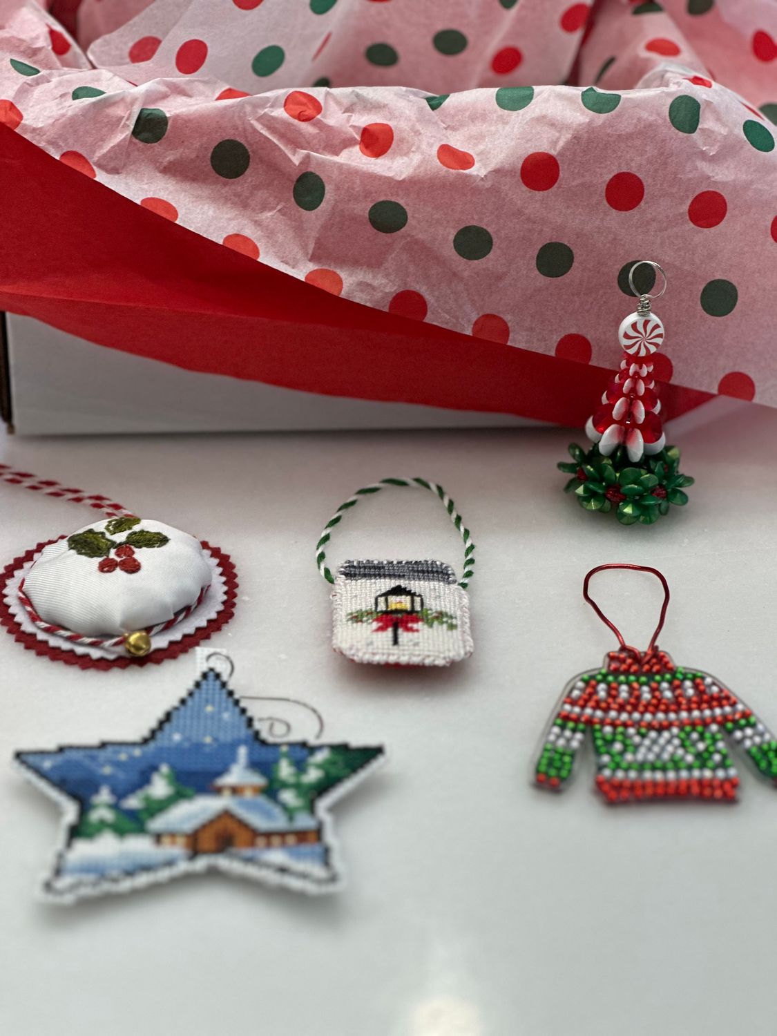 Donate a complete box of five ornaments