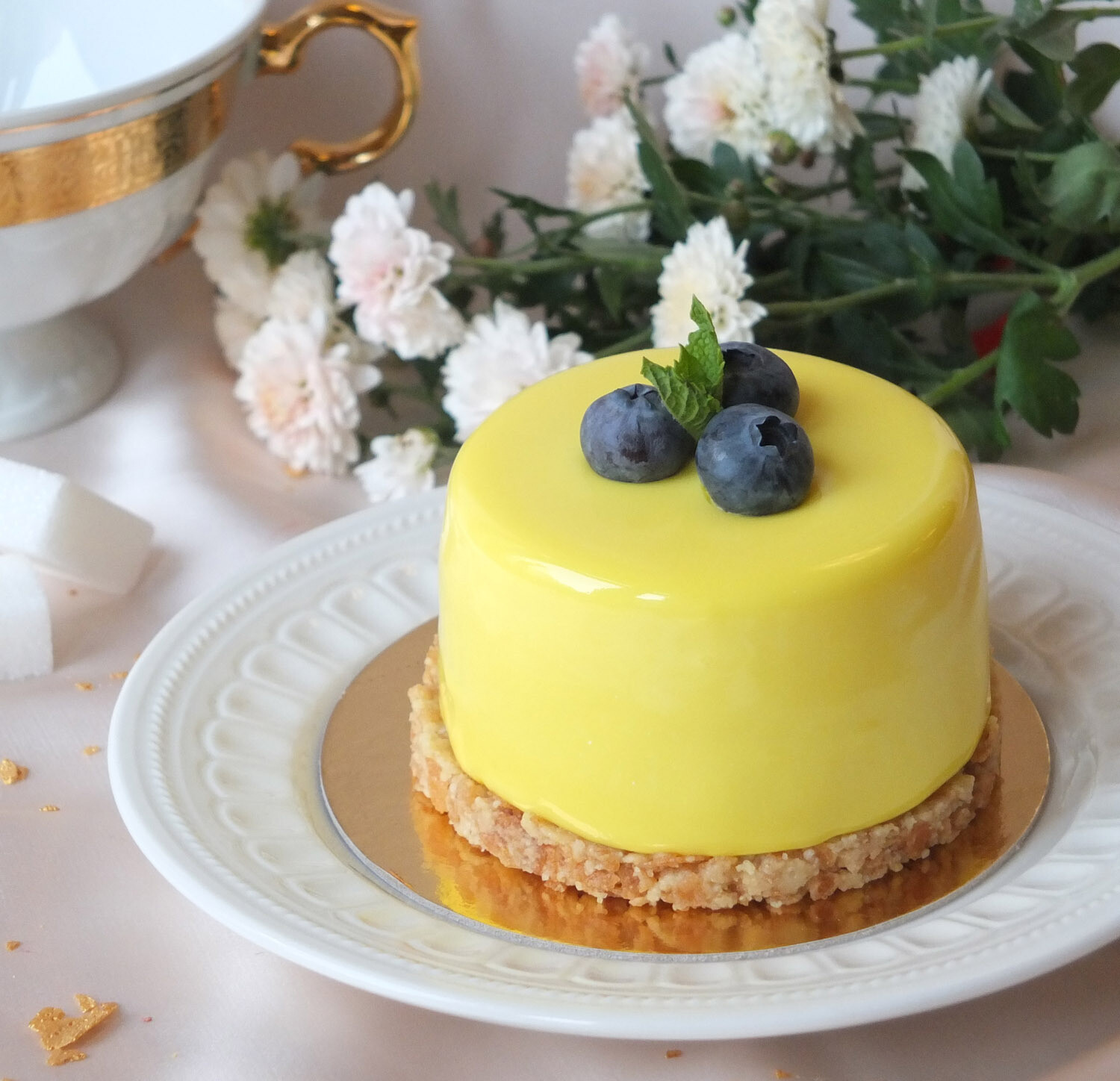 Mango-maracuja mousse