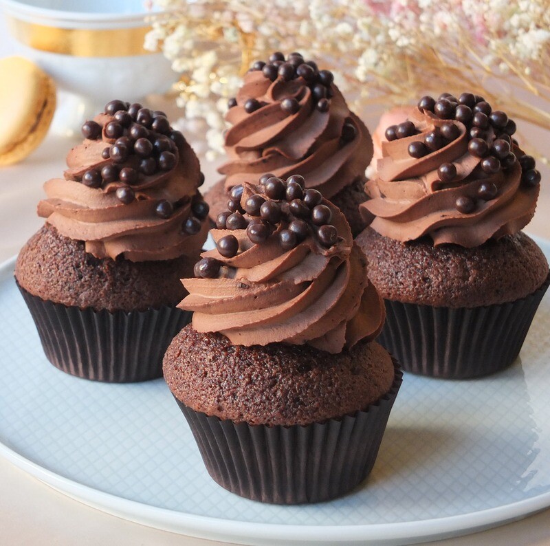 Čokoládové cupcakes