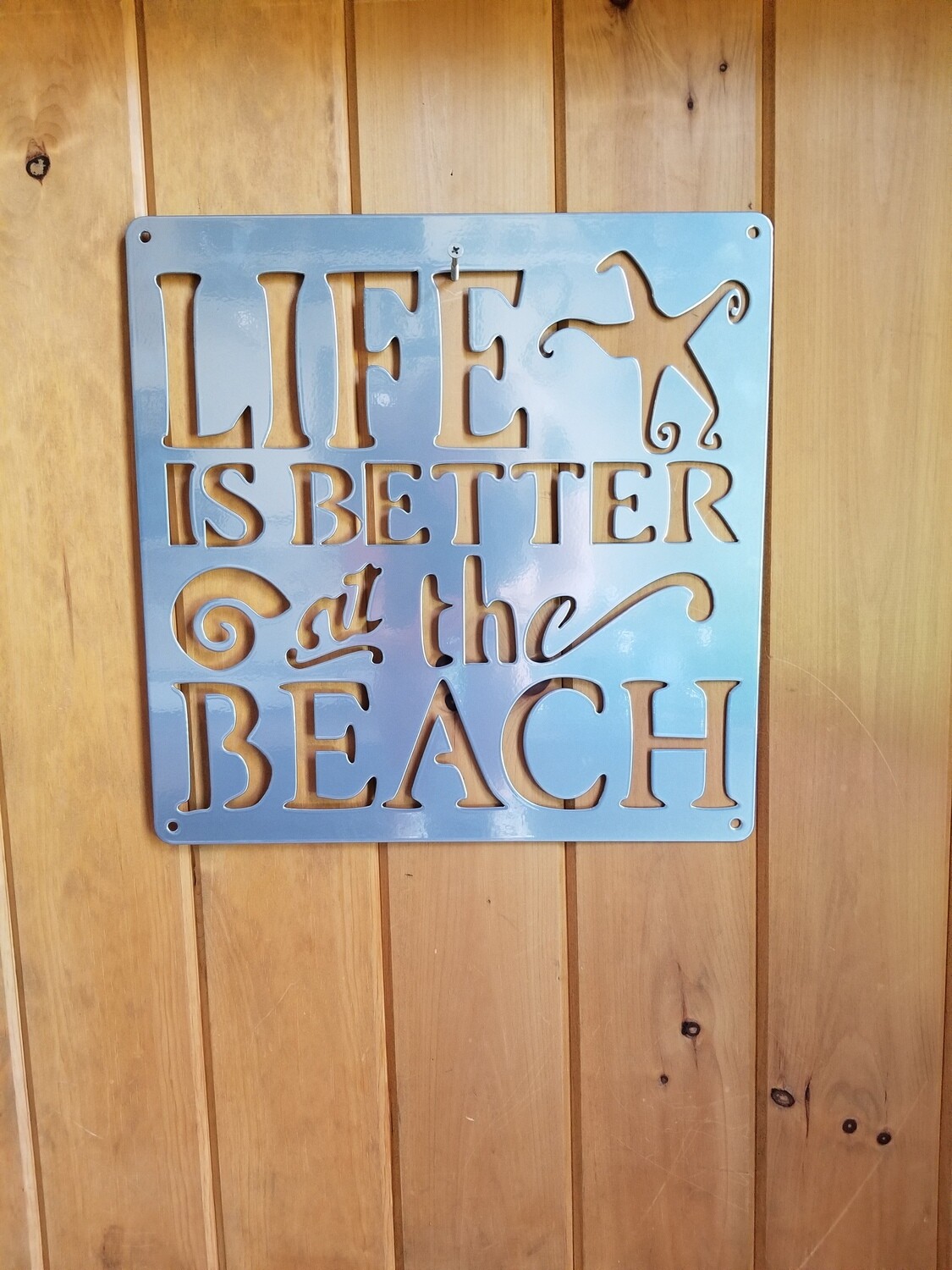 16&quot; x 16&quot; At The Beach