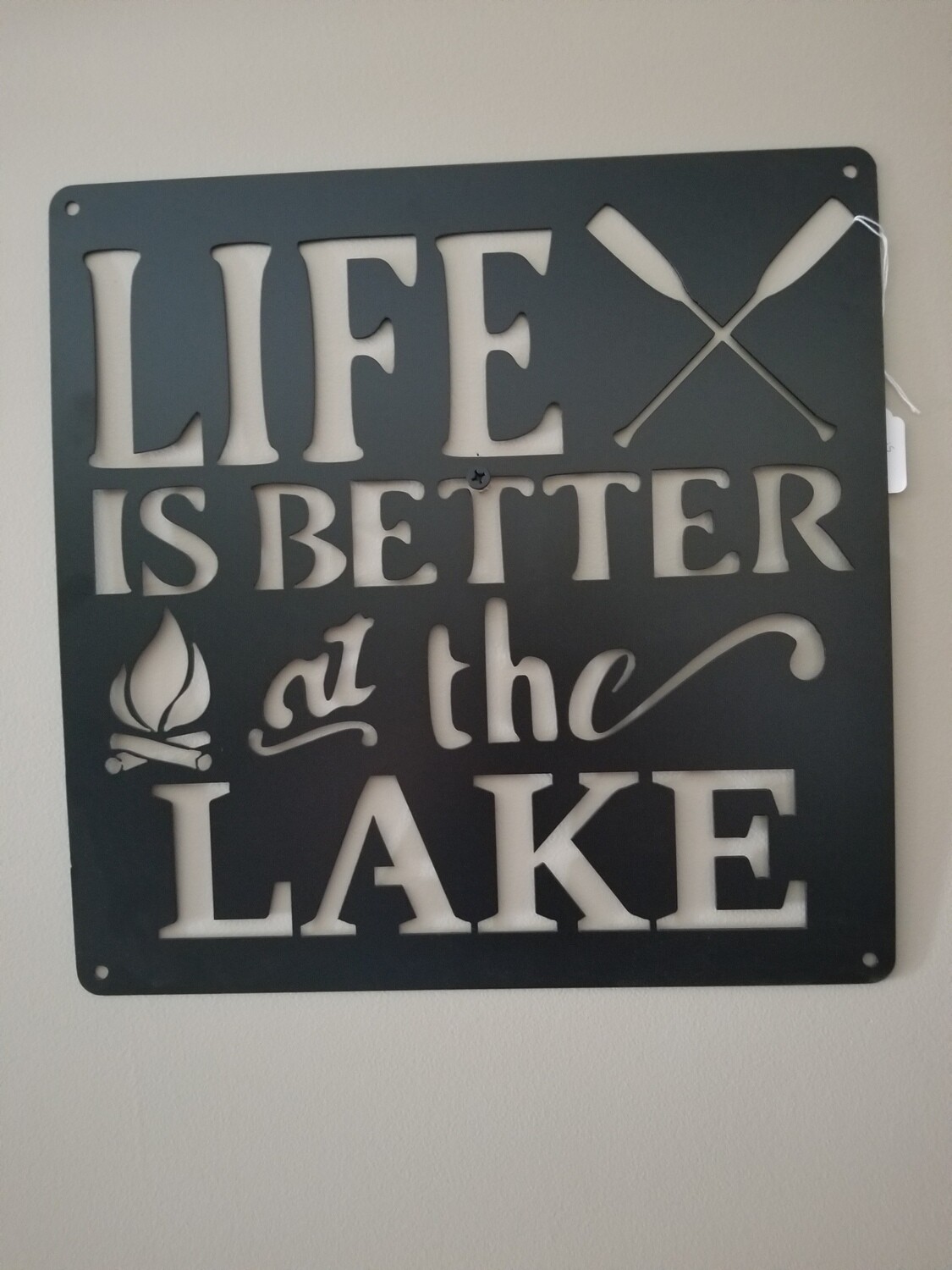 16" x 16" At The Lake