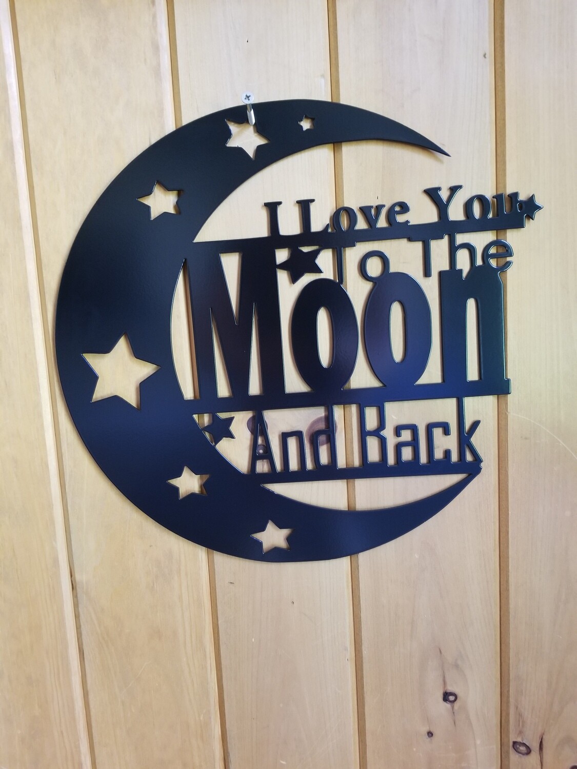 16&quot; diameter Love You To The Moon and Back