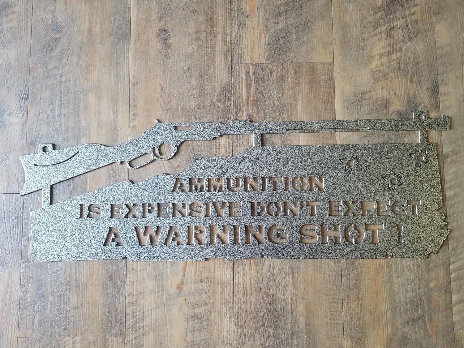 9.5&quot; x 30&quot; Ammunition is Expensive