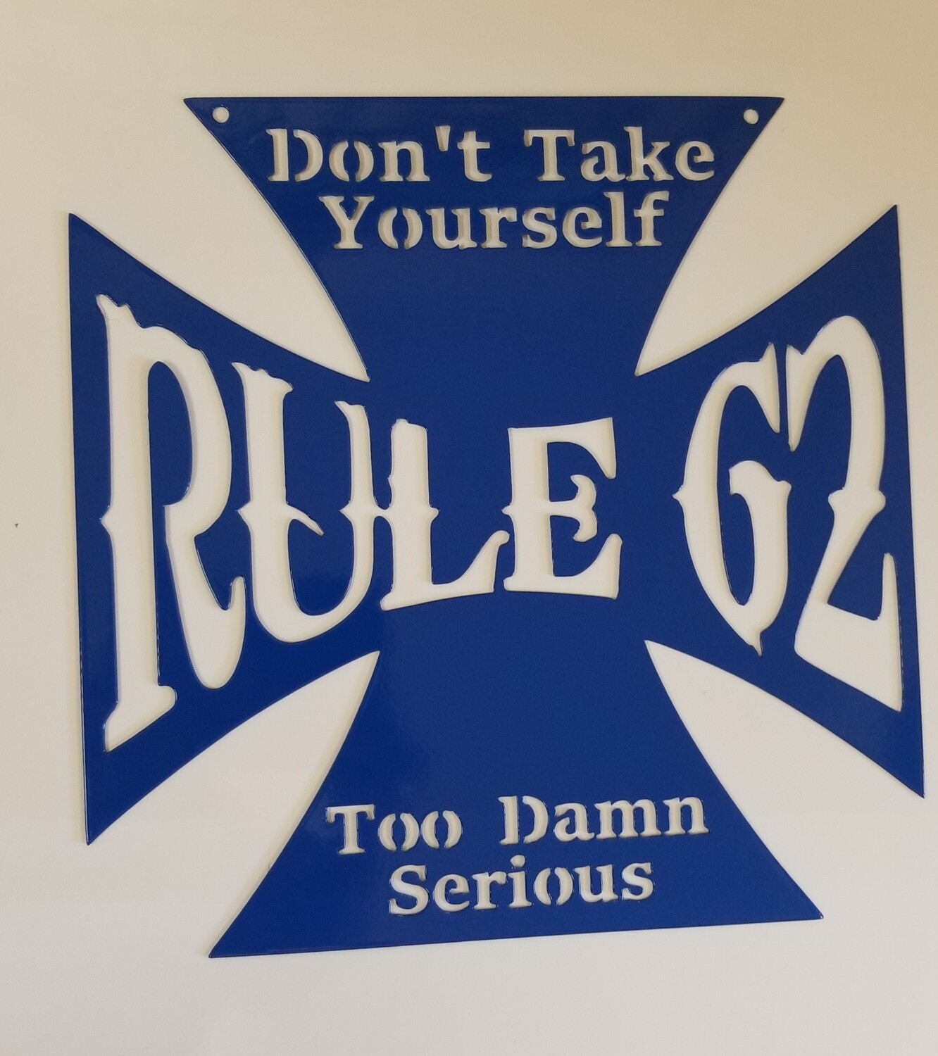 14&quot; x 14&quot; Rule 62