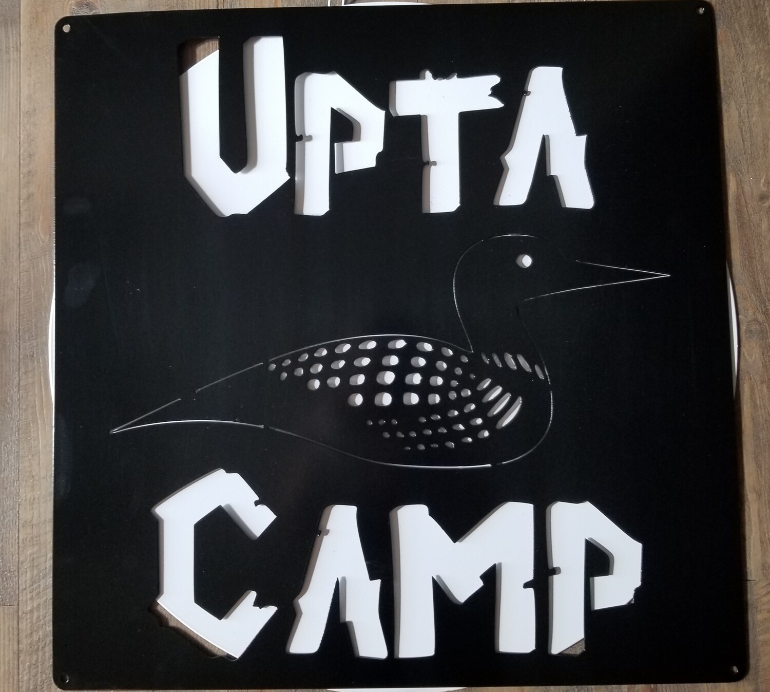 23.5&quot; x 24&quot; Loon Upta Camp